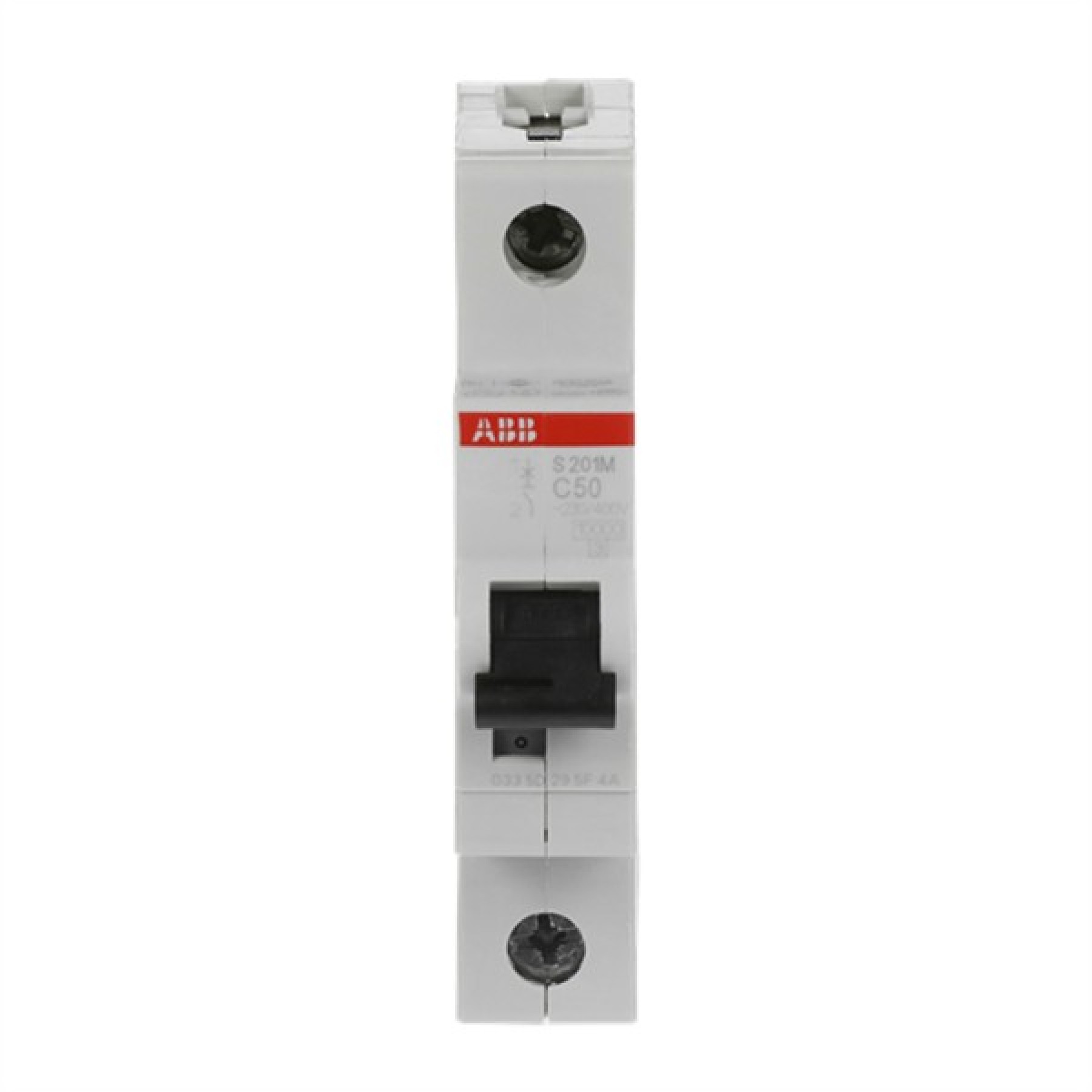 ABB MCB S200M 1 Pole 50A Type C (AC) 10kA