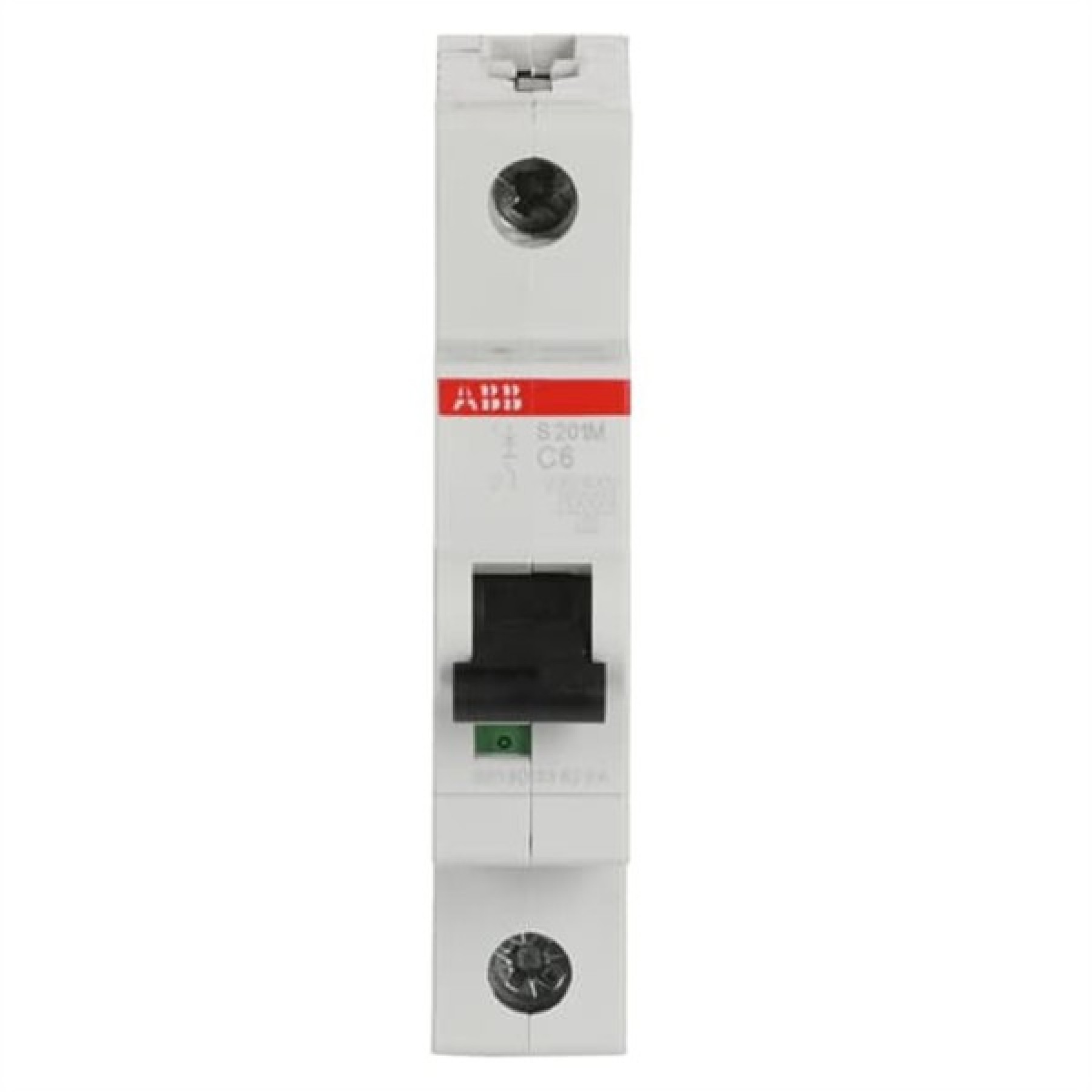 ABB MCB S200M 1 Pole 6A Type C (AC) 10kA