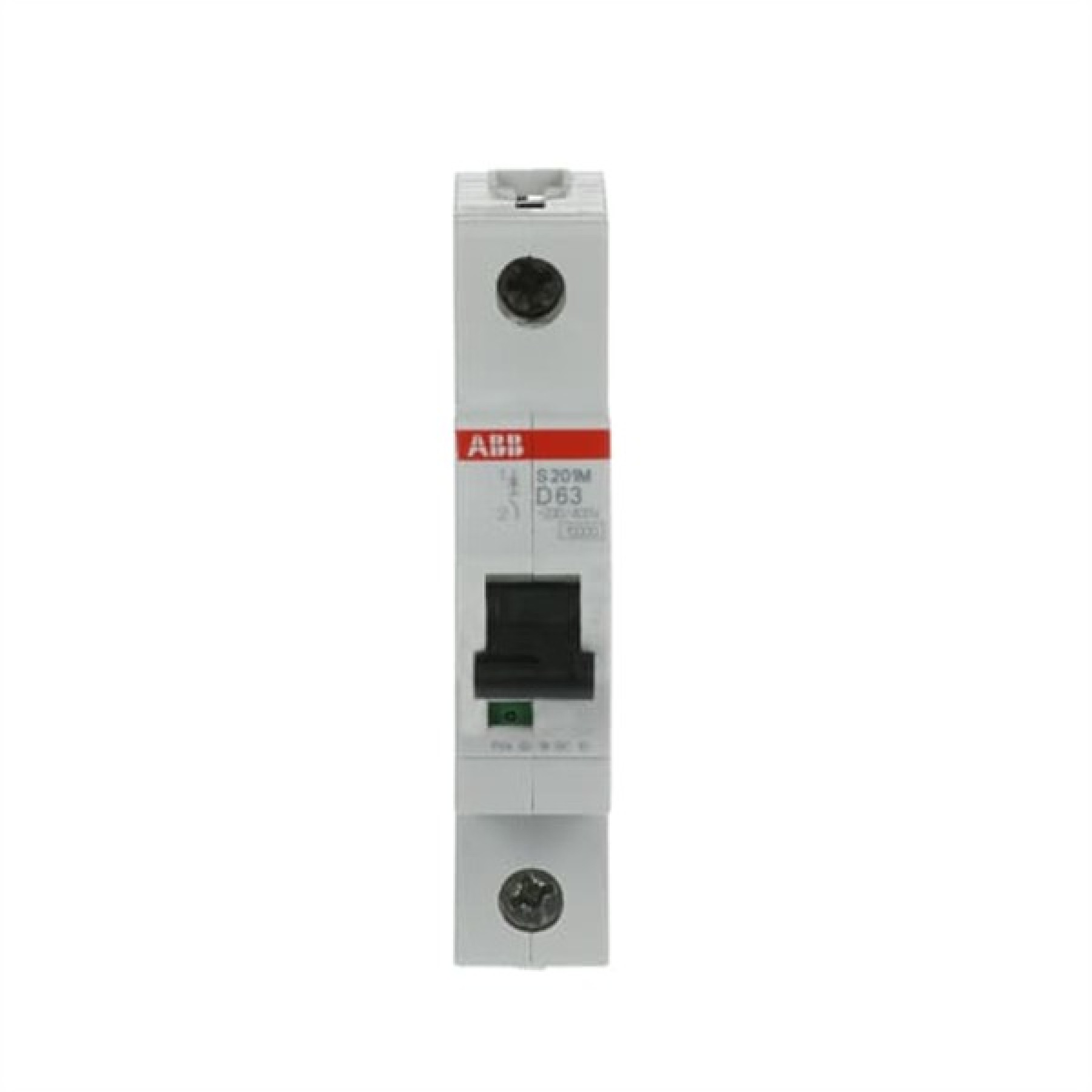 ABB MCB S200M 1 Pole 63A Type D (AC) 10kA