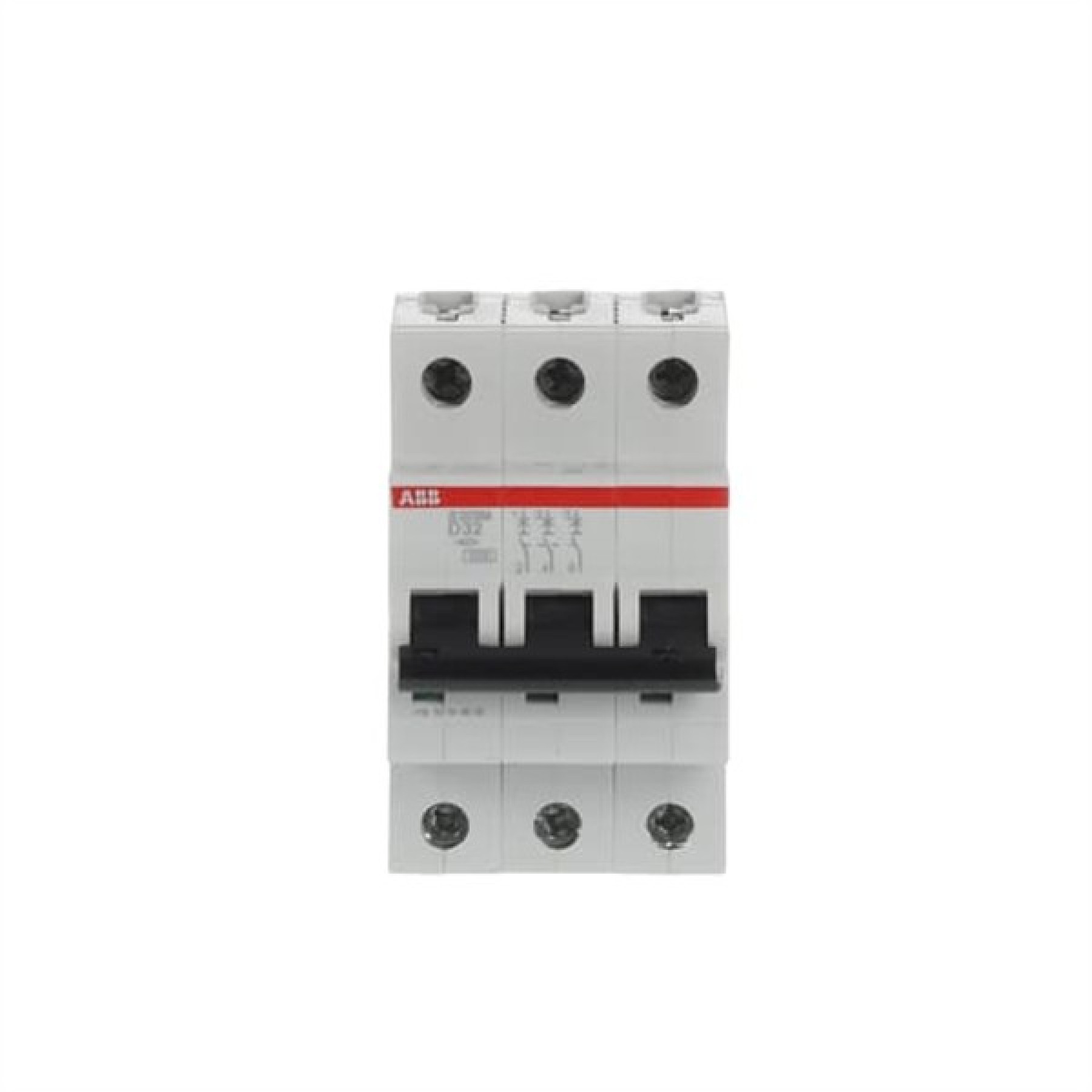 ABB MCB S200M 3 Pole 32A Type D (AC) 10kA
