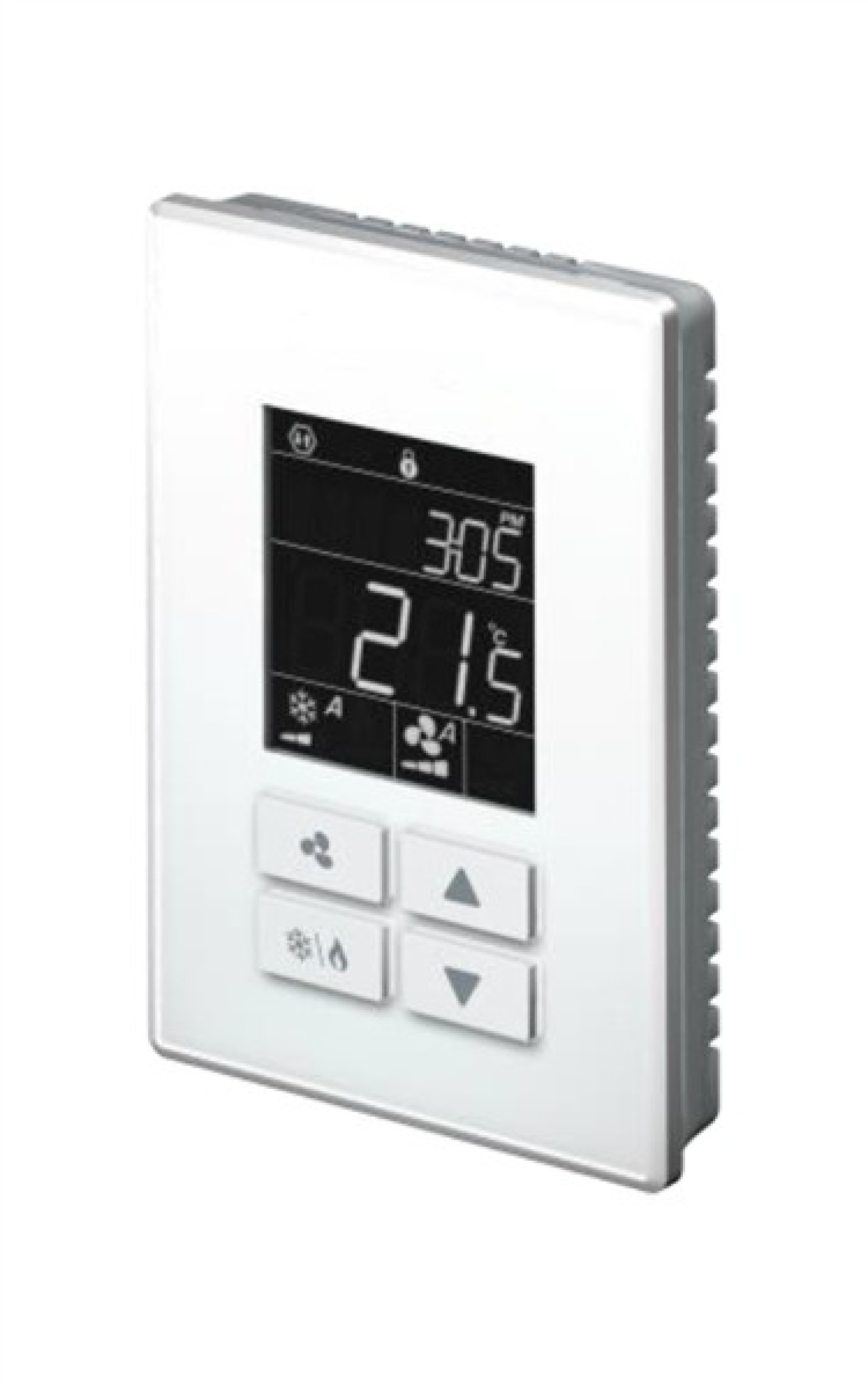 Sontay SC-RC1-RHT-WB Wall Mount Temperature And Rh CONTROLLER - White/Black