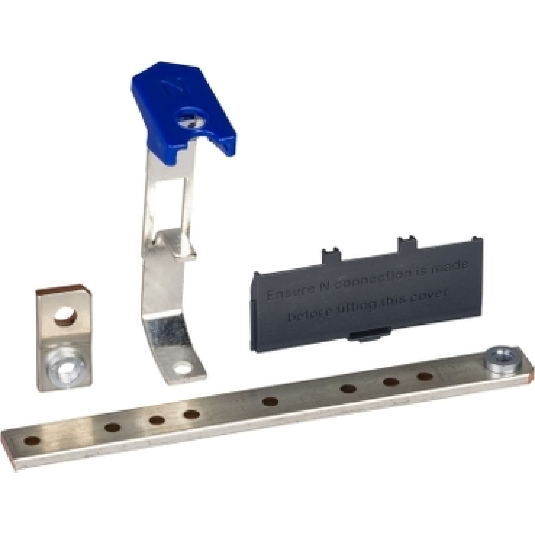 Isobar B - neutral bar - 1N - for distribution board - 4 ways