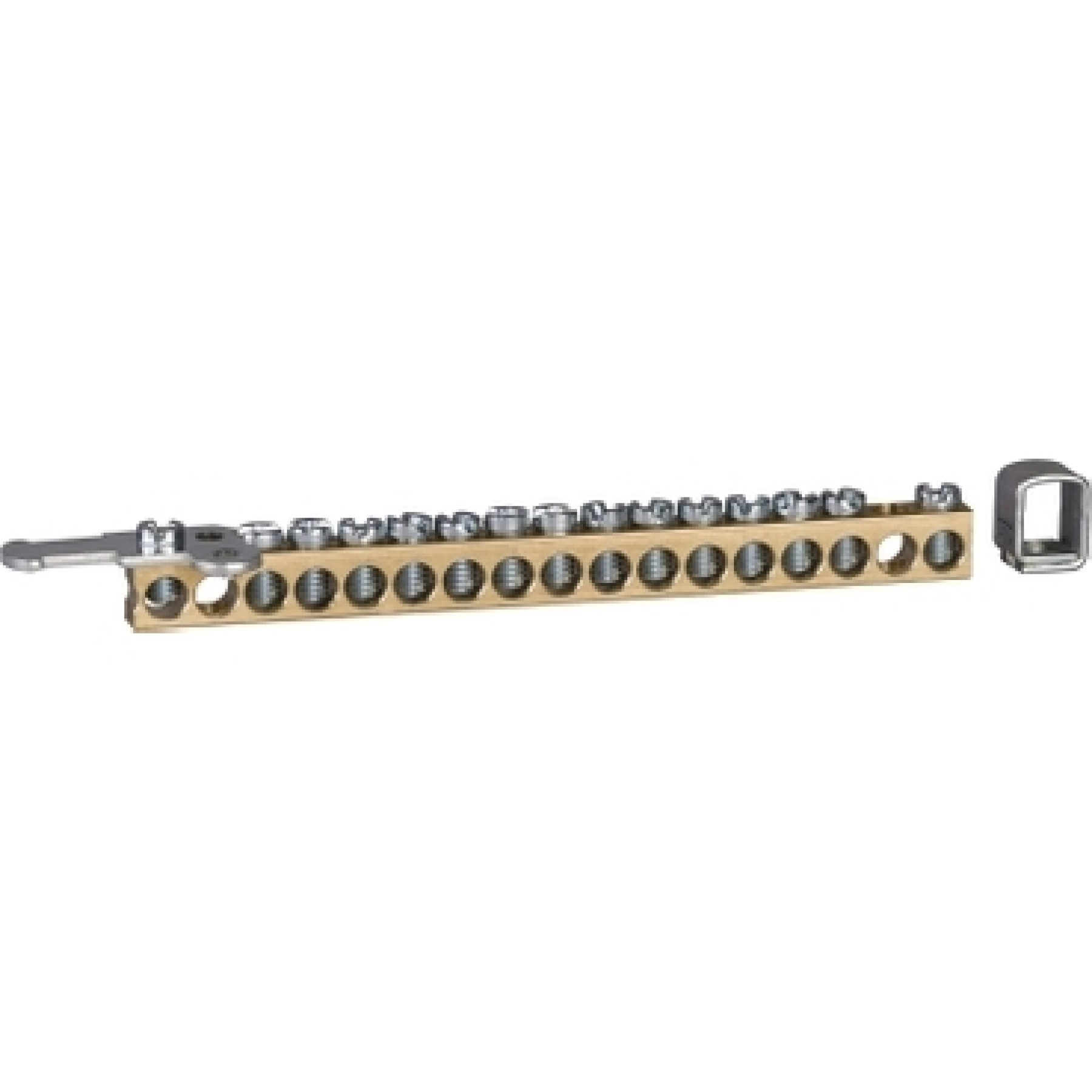Acti9 Isobar B - earth bar - 14 holes