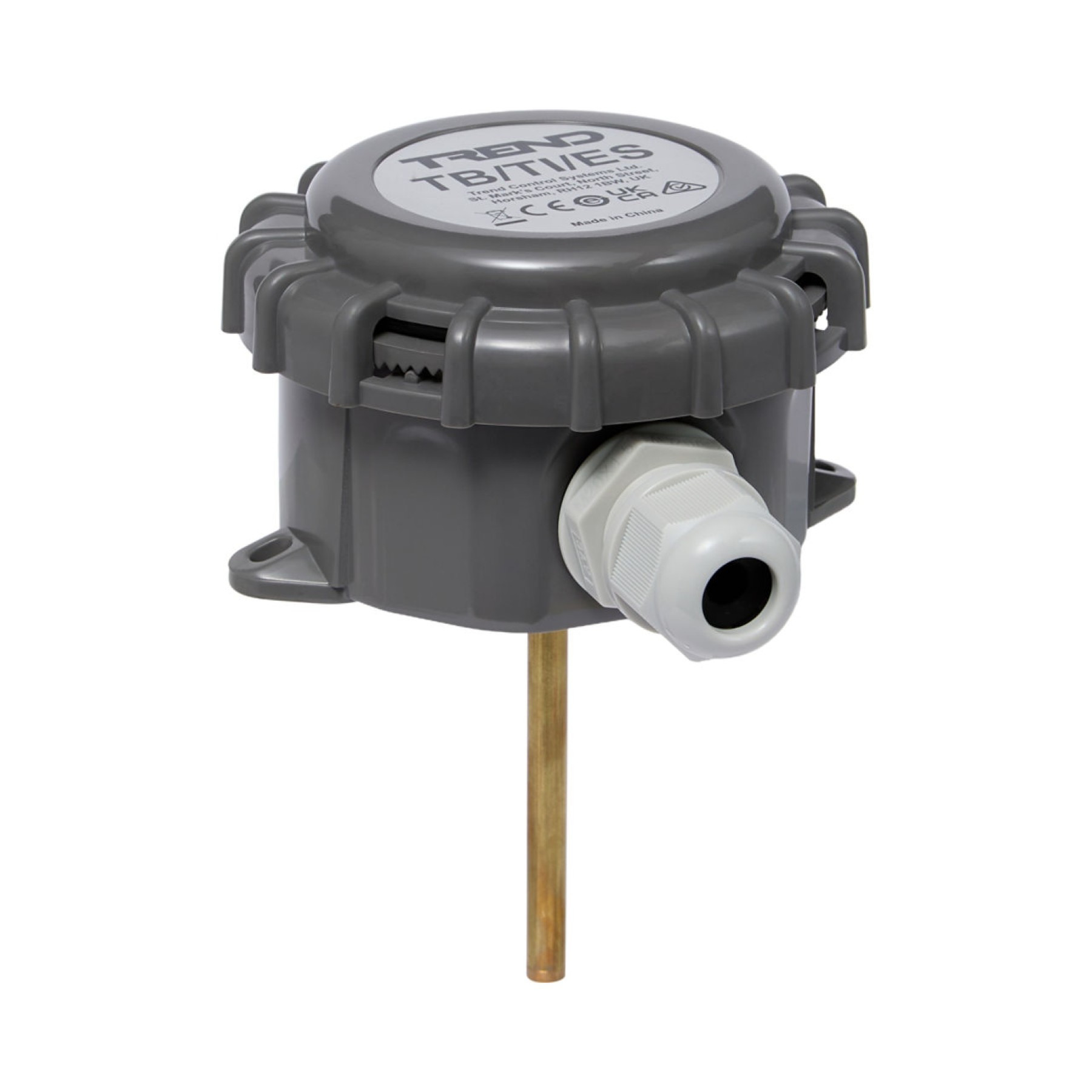 Trend SENTE-400300300 Extra Short Duct Temperature Sensor 70Mm Probe. Datasheet: Ta200724