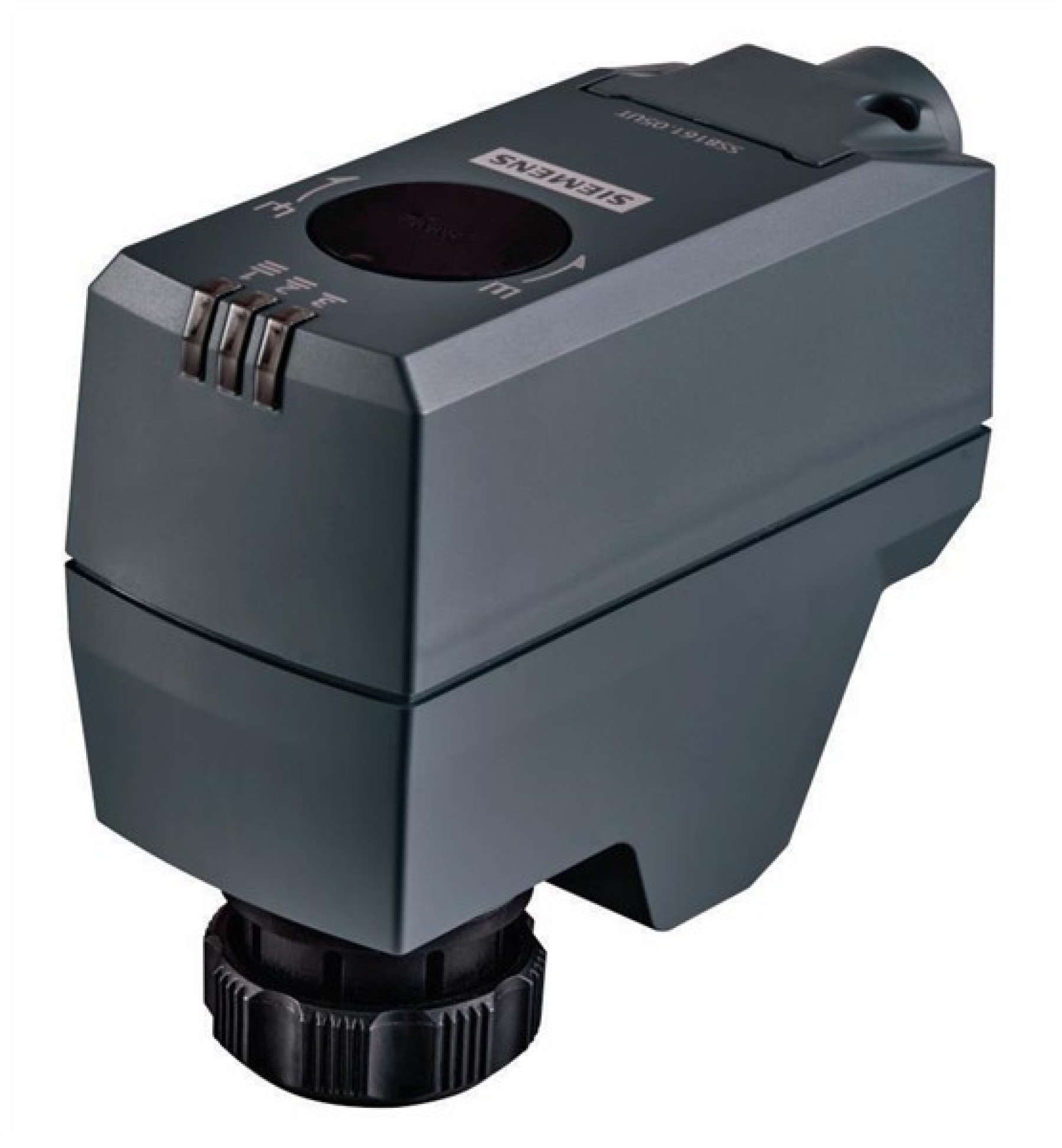 Siemens SSB161.05UT Ac 24V Dc 0...10V Electro Motoric Valve Actuator Non Spring Return 1.2...6Mm Stroke 75 Seconds 200N With Terminals W O Cable