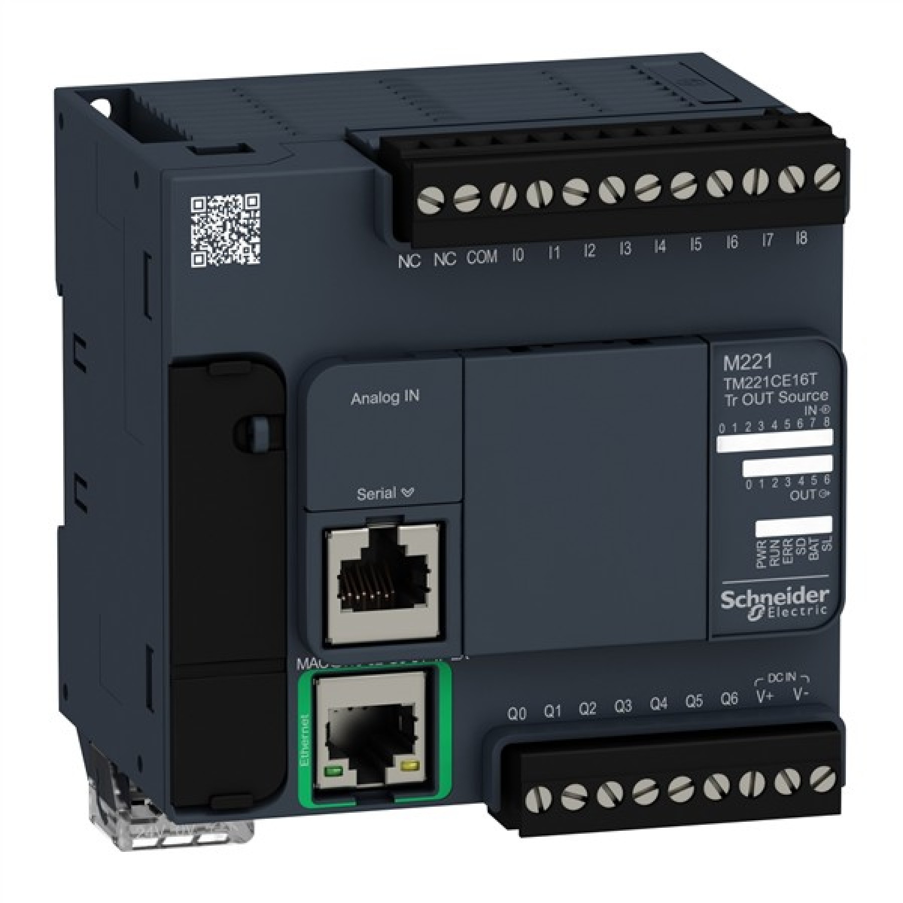 Schneider TM221CE16T Logic Controller M221-16 input/Output PNP