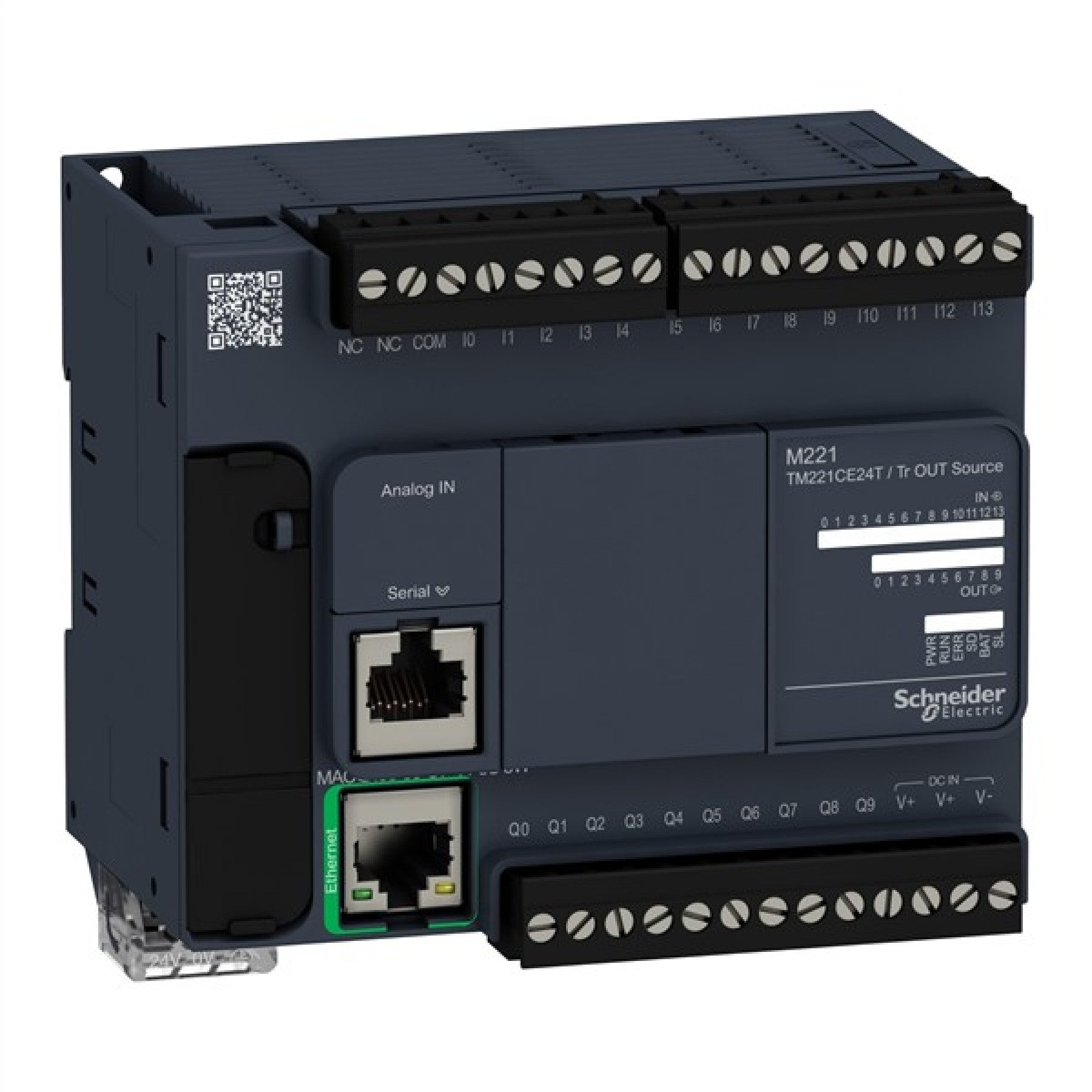 Schneider TM221CE24T Logic Controller M221-24 input/Output PNP