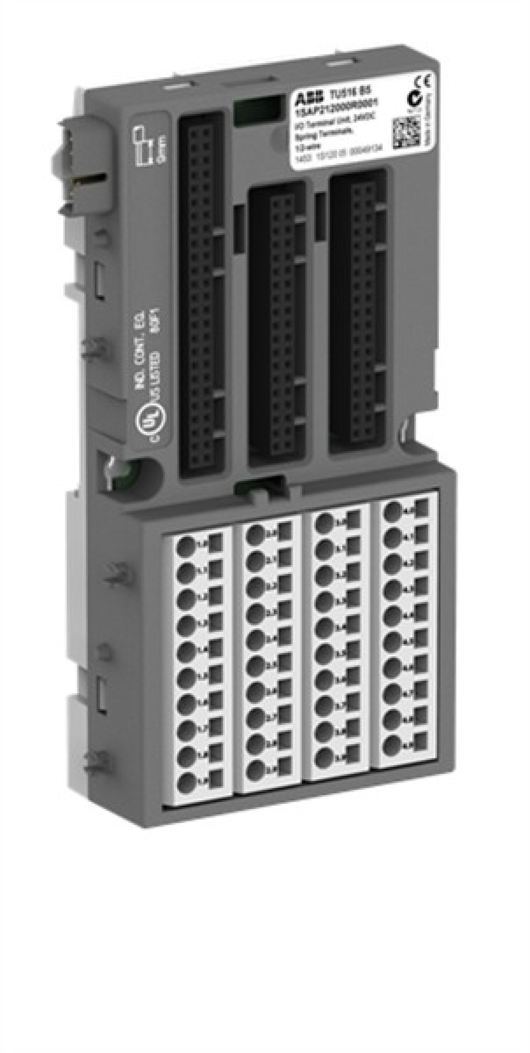 ABB TU516 S500 I/O Terminal Unit 24VDC Sprin-for DC I/O Modules