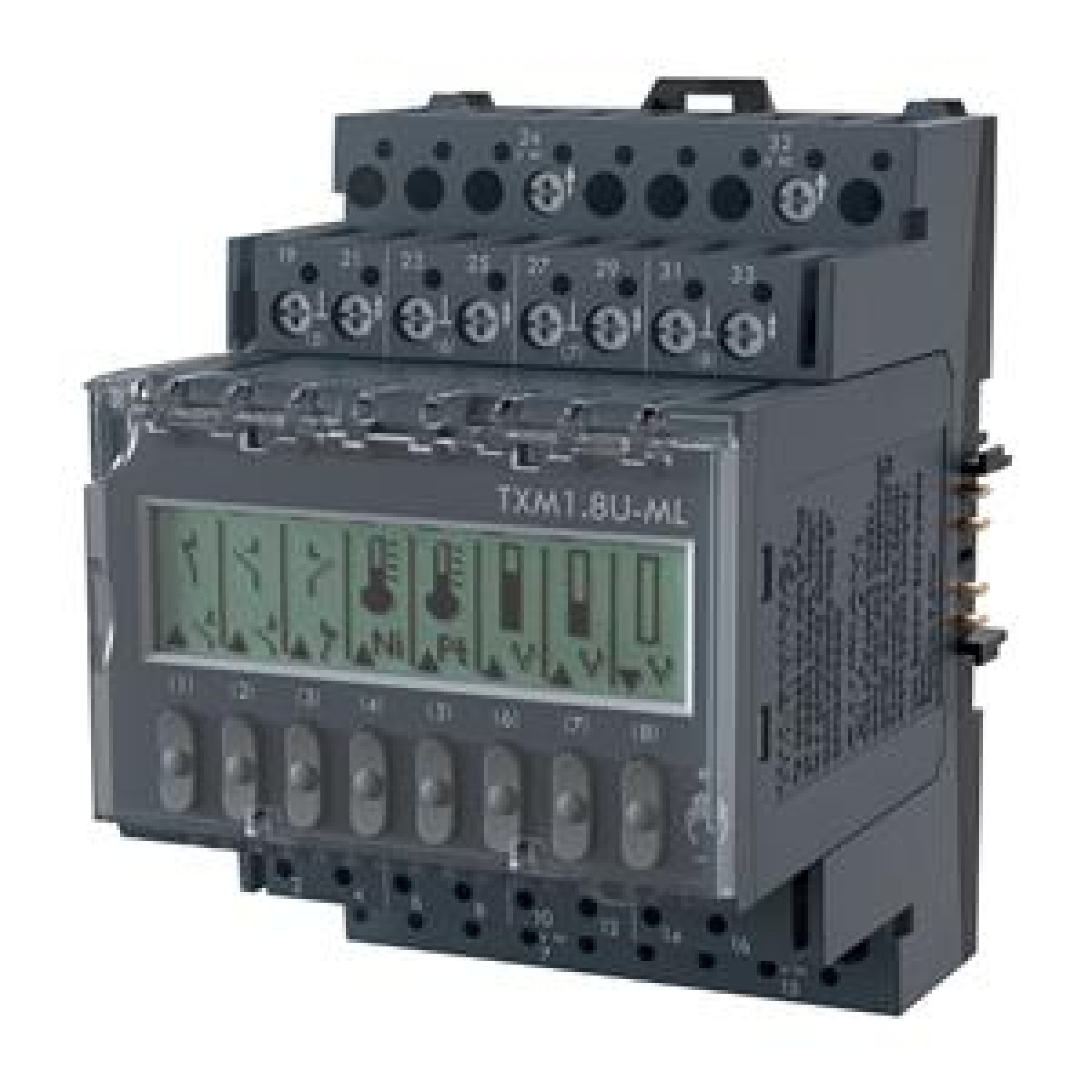 Siemens TXM1.8U-ML 8 Universal I/O Module Override and LCD