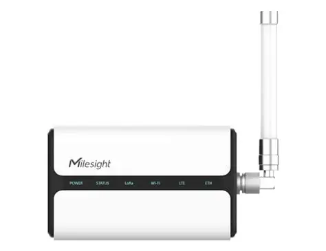 Milesight UG65 Semi-Industrial LoRaWAN Gateway Internal Antenna EU868 with EU Plug