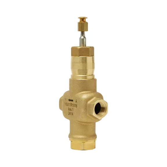 Trend V5011R1075 Globe Control Valve 2 Port 20mm Stroke PN16 Internal Threaded Brass Plug 32mm Kvs 16