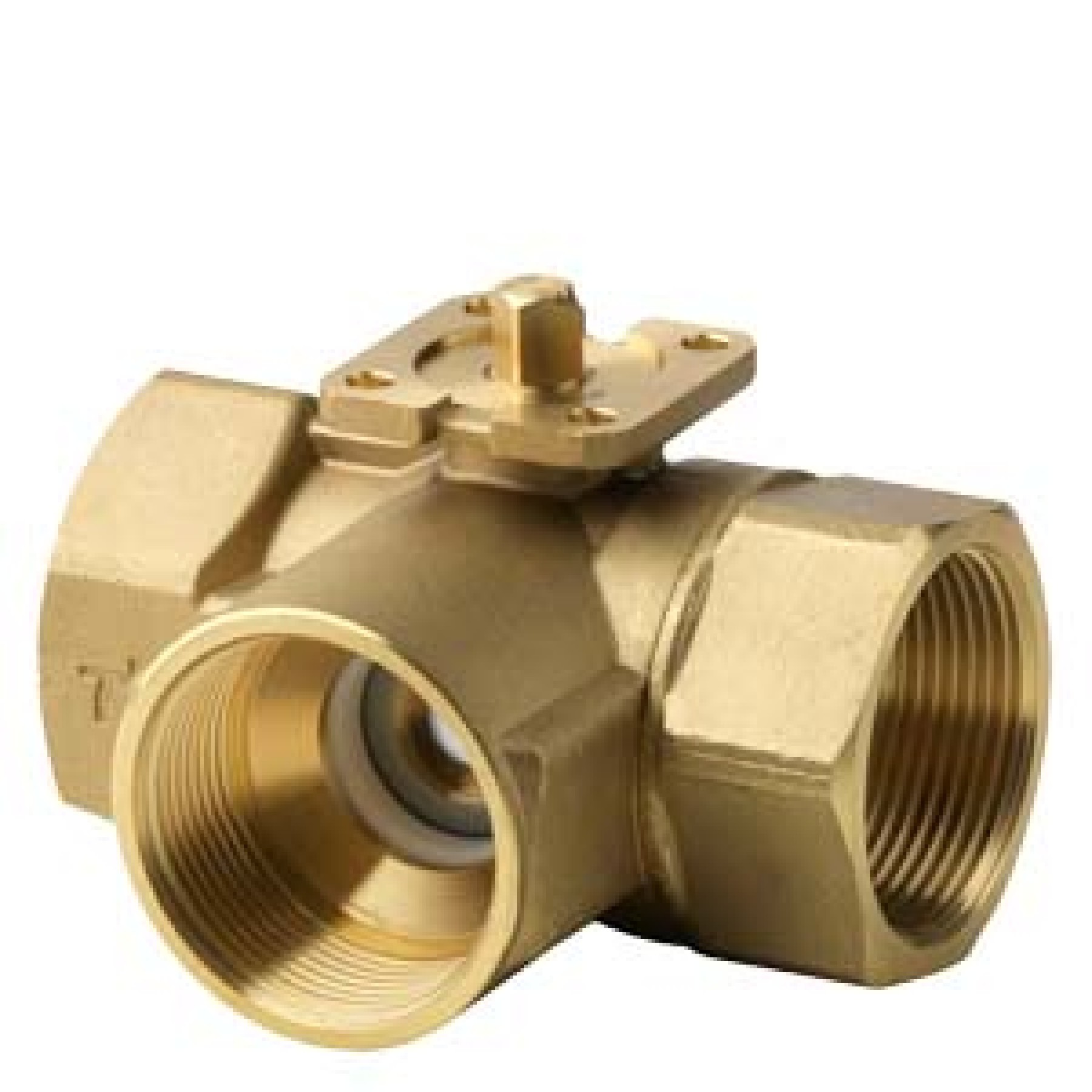 Siemens VBI61.25-10 25mm 3 Port Internally Threadeded Characterised Ball Valve