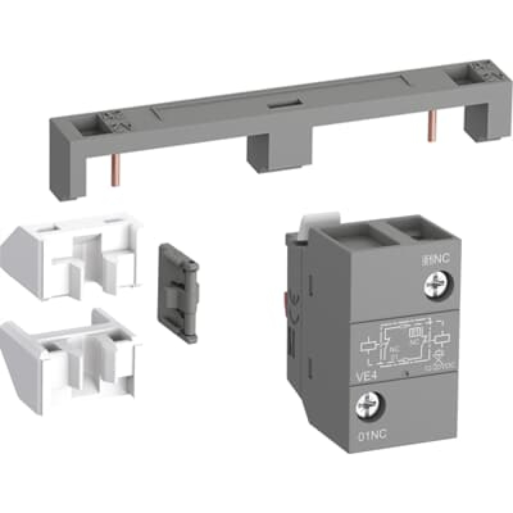 ABB VEM4 Mechanical and Electrical Interlock set for 3 or 4 pole AF09-AF38 mounting side by side