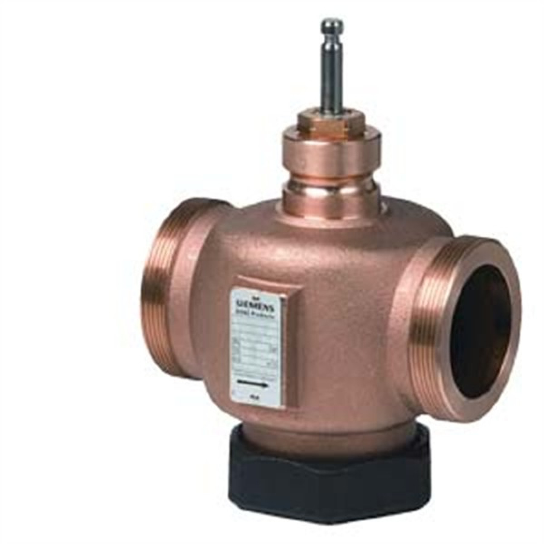 Siemens 15mm 2 Port Screwed Bronze Globe Valve PN16 with Kvs 1.6