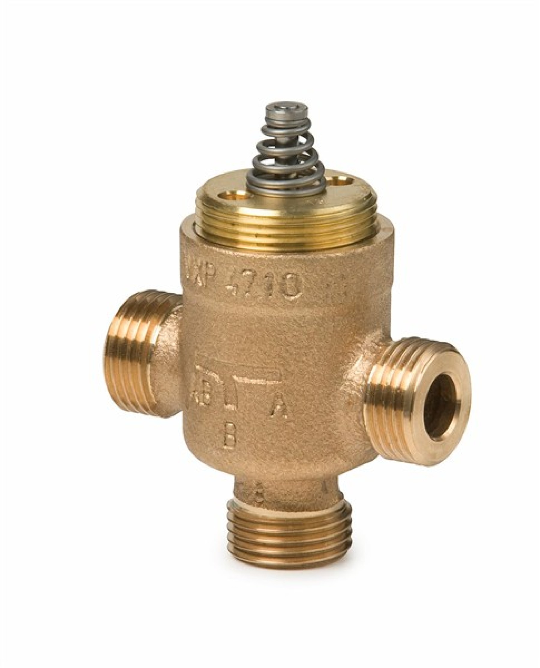 Siemens VXP47.10-0.63 2.5mm Stroke 10mm DN10 3 Port Valve Suitable For Copper Pipework.Flat Faced Pn16 Kvs = 0.63