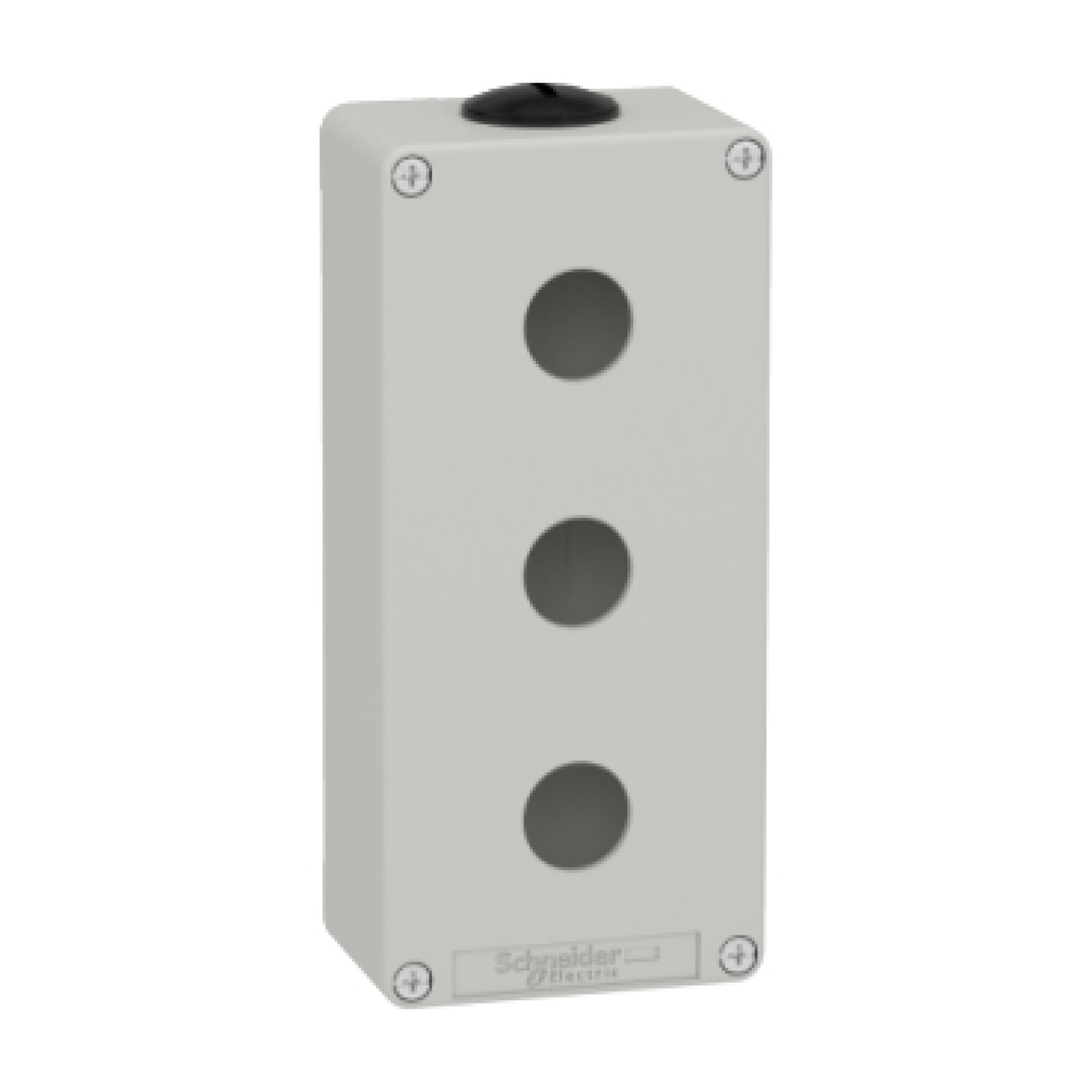 Schneider XAPD3203 Harmony XAP XB2 SL Empty control station zinc alloy grey M25 3 cut-outs 22mm 80 x 175 x 51 5