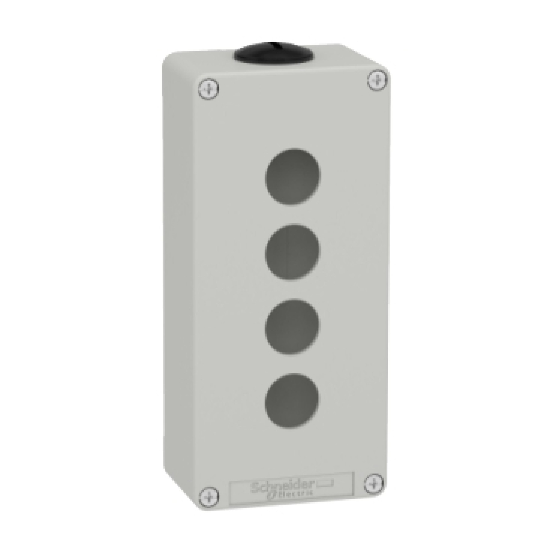 Schneider XAPD3204 Harmony XAP XB2 SL Empty control station zinc alloy grey M25 4 cut-outs 22mm 80 x 175 x 51 5