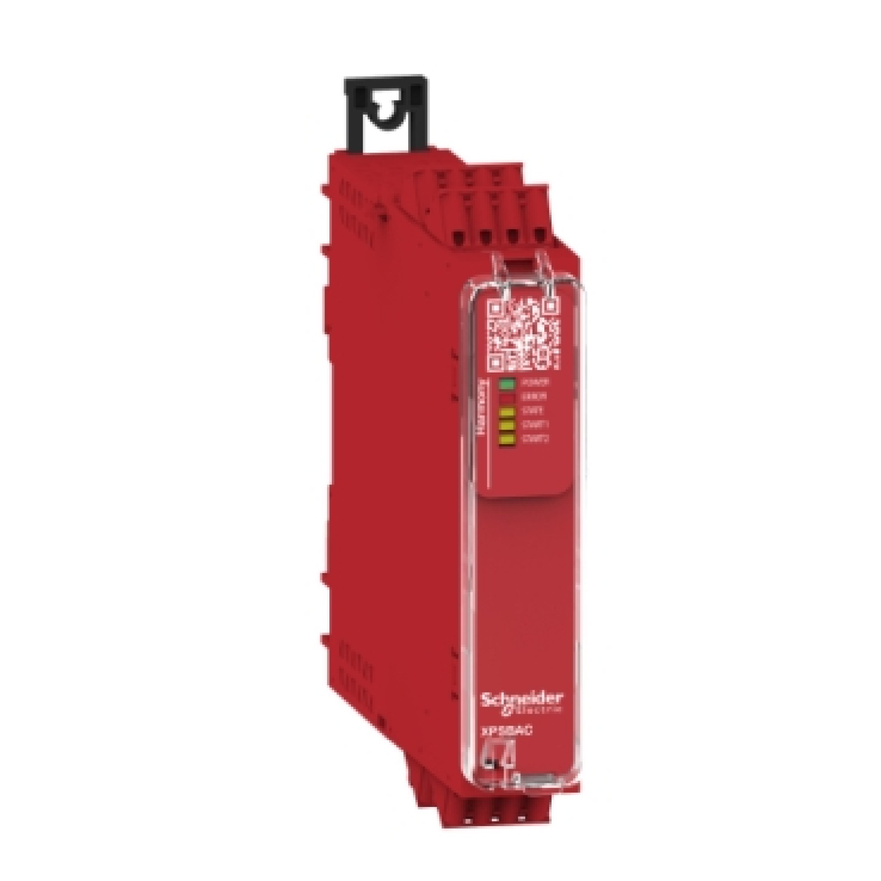 Schneider XPSBAC14AC Preventa module Cat.1 potential free NC/NC NO/NC & PNP/PNP 48-240vac/dc screw