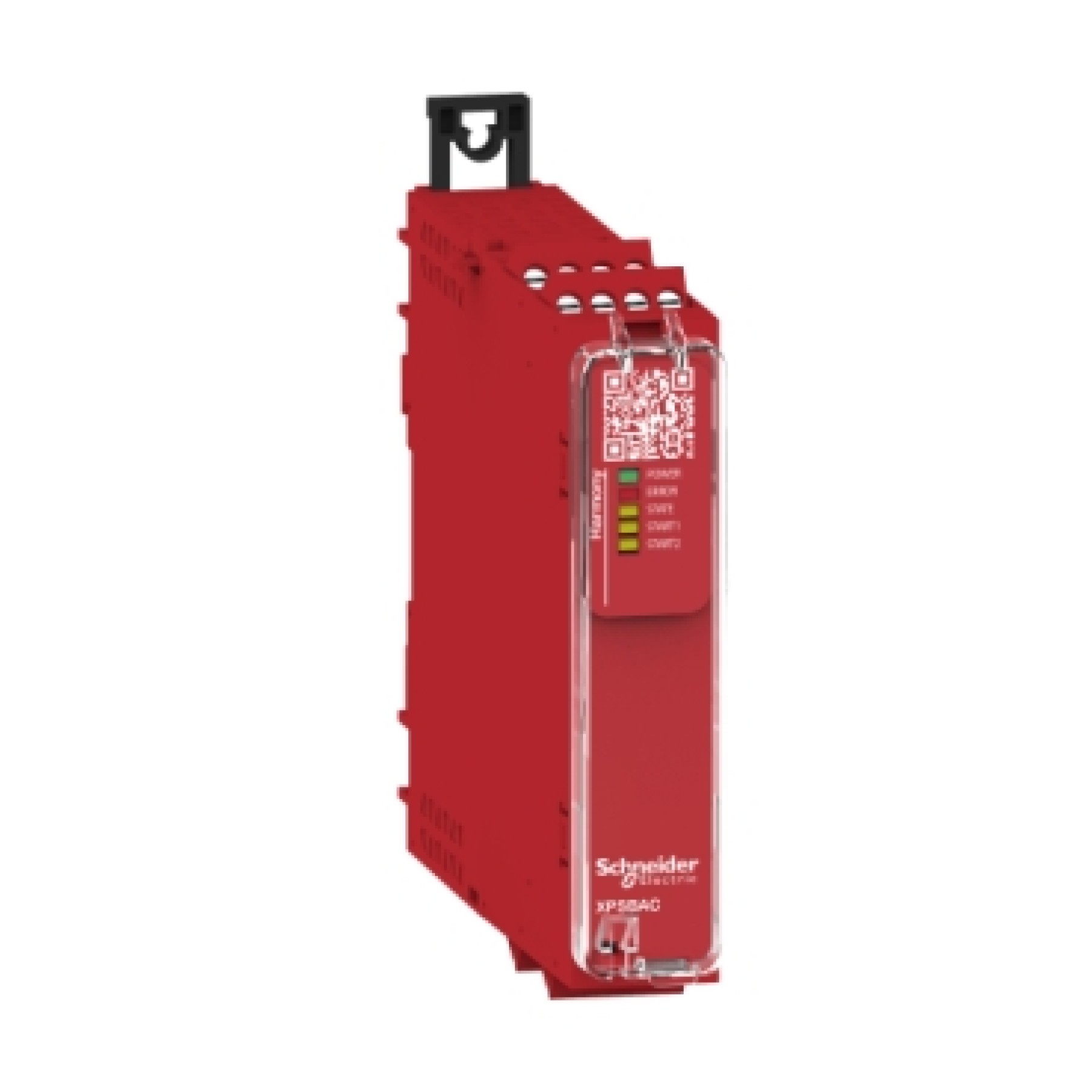 Schneider XPSBAC14AP Estop or guard Harmony XPS connected to supply terminals 24 V AC/DC no inputs screw 4NO 2 NC