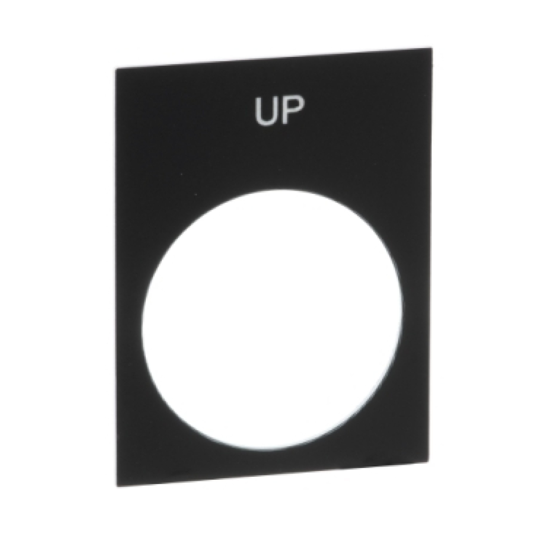 Schneider ZB2BY2307 LEGEND PLATE "UP"
