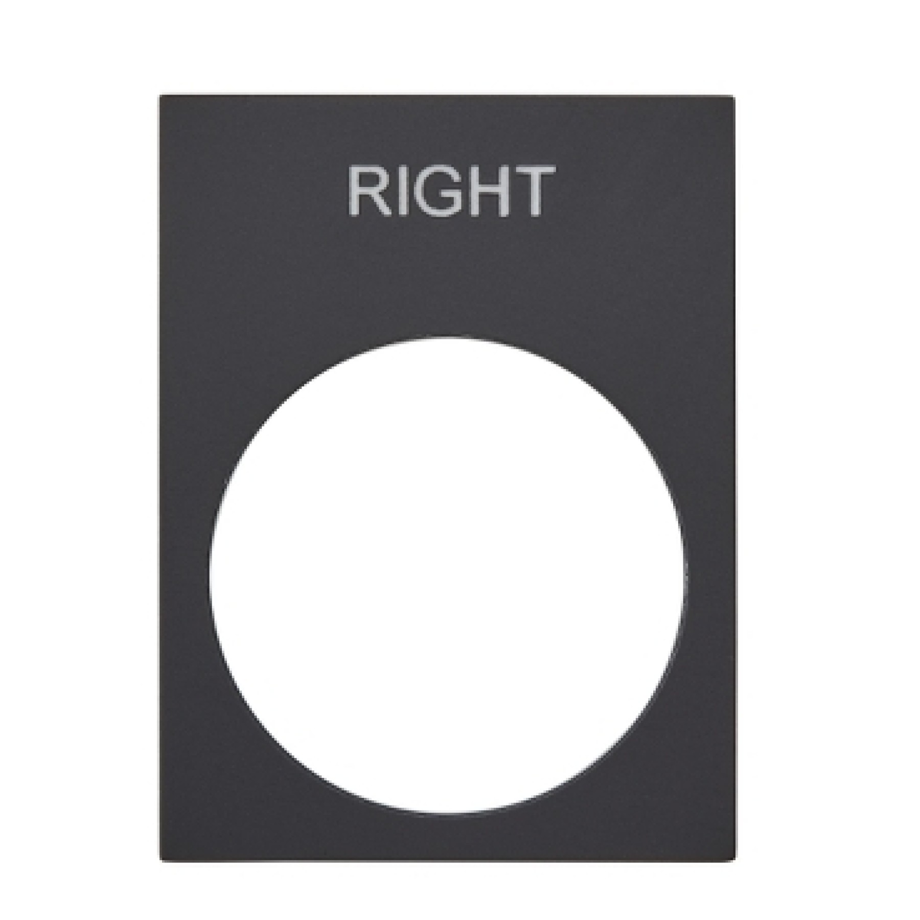 Schneider LEGEND PLATE "RIGHT"
