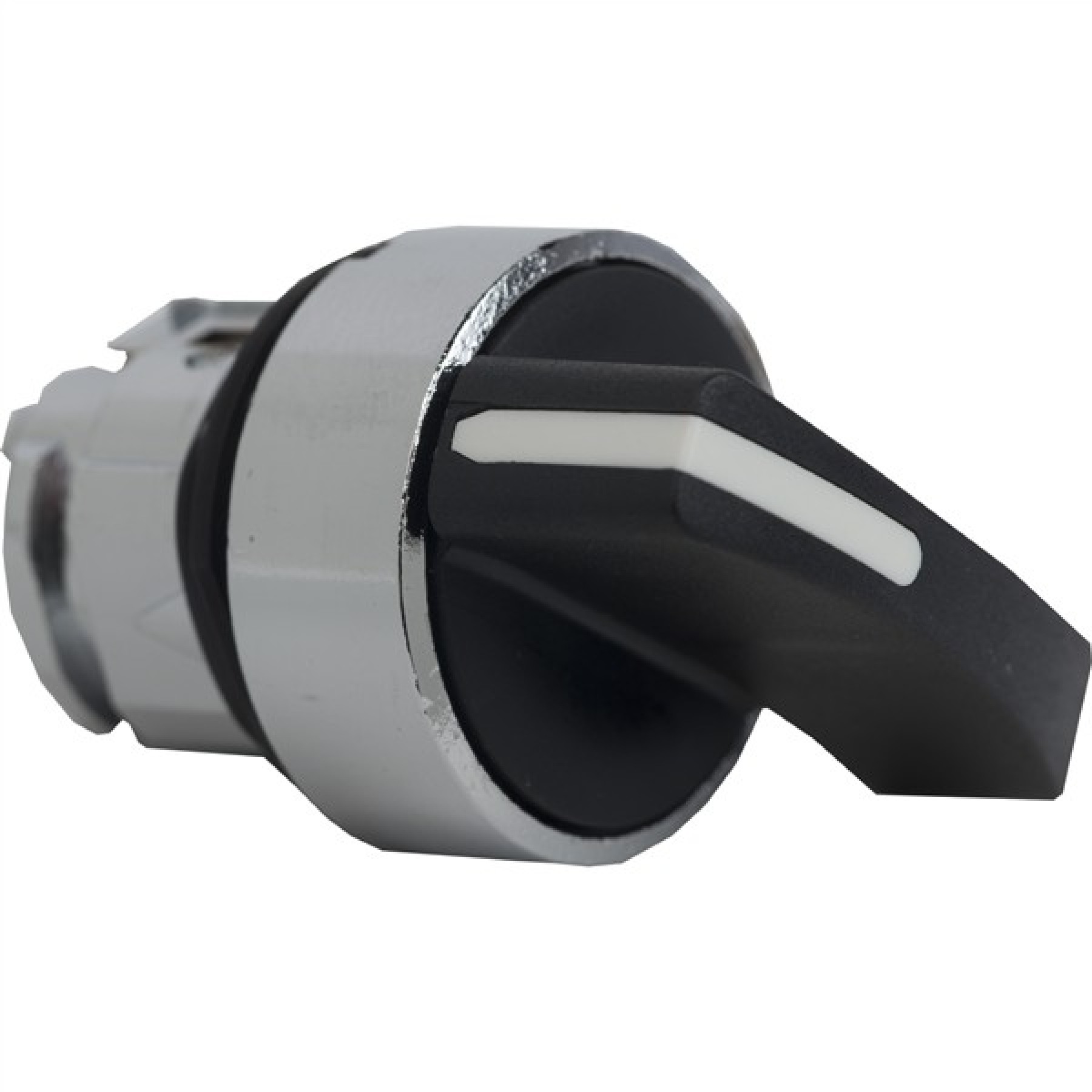 Schneider ZB4BJ2 Electric Head for selector switch Harmony XB4 metal black 22mm long handle 2 positions stay put