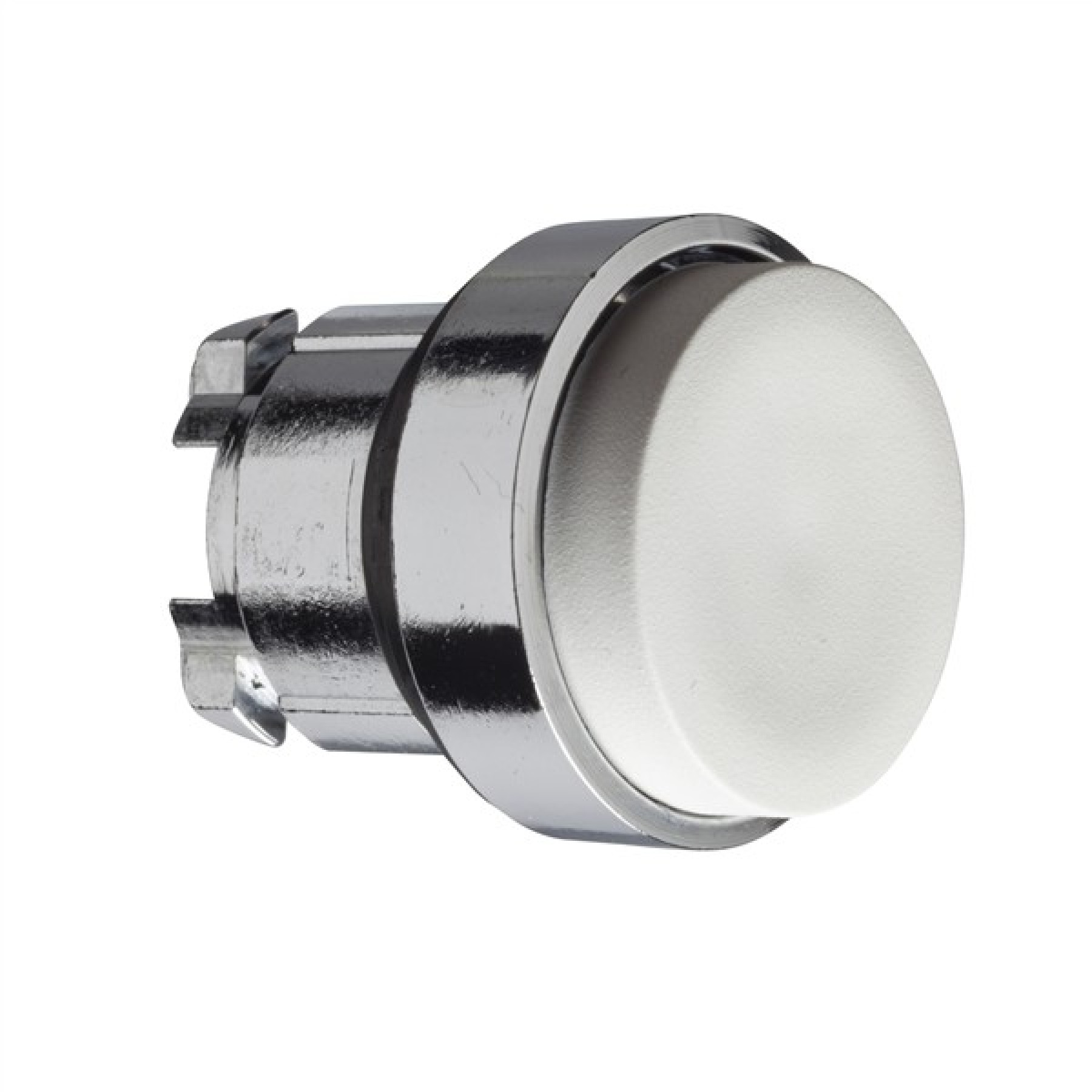Schneider ZB4BL1 Electric white projecting pushbutton head 22mm spring return unmarked