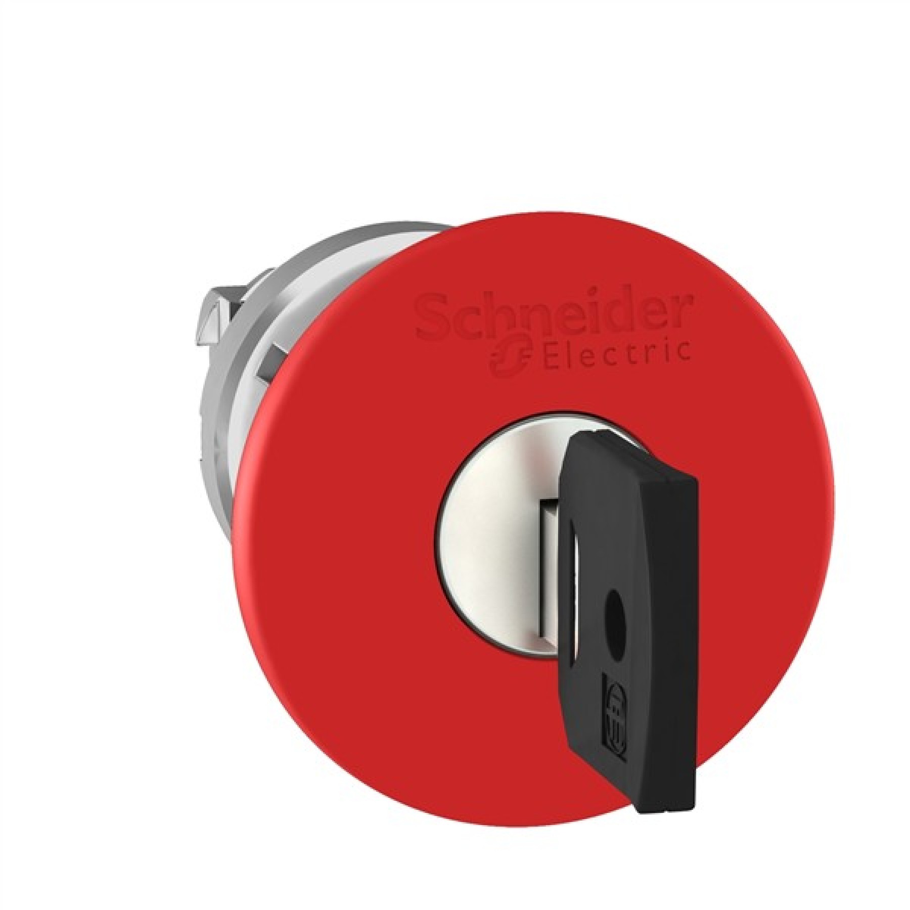Schneider ZB4BS944 Electric Emergency stop head switching off metal red 40mm mushroom 22mm trigger latching key release emergency stop