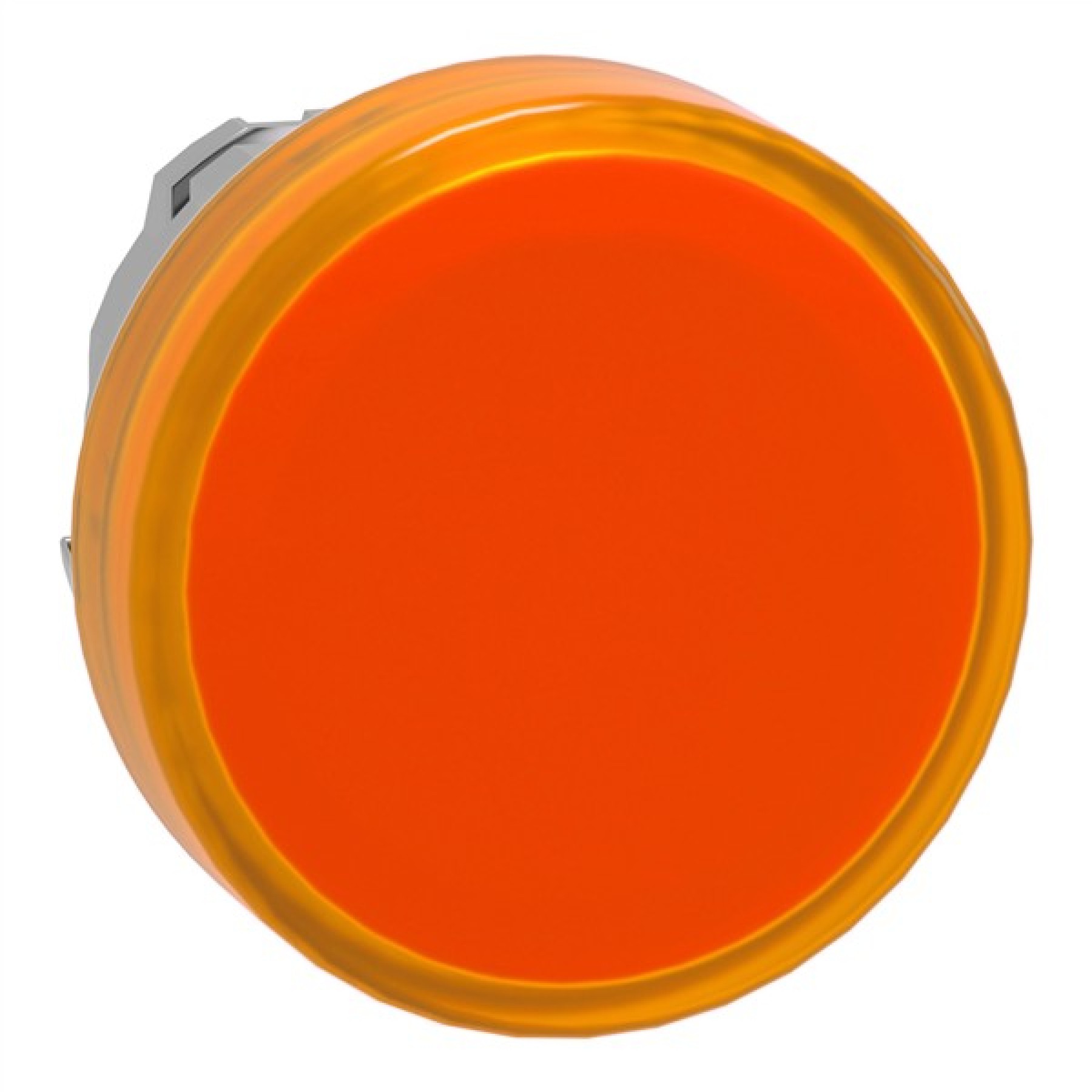 Schneider ZB4BV053 Electric Head for pilot light Harmony XB4 metal orange 22mm universal LED plain lens
