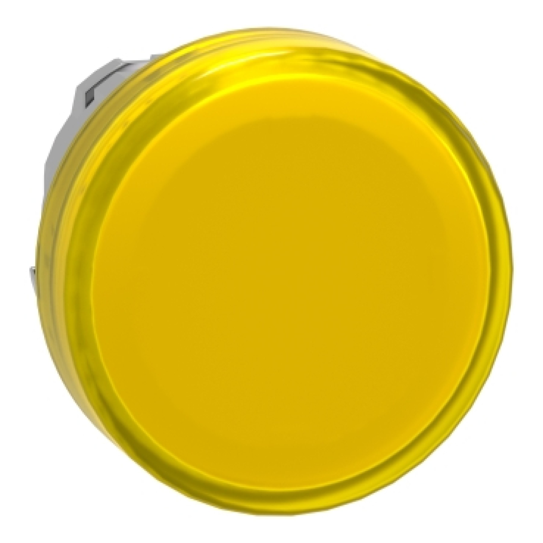 Schneider ZB4BV083 Electric Head for pilot light Harmony XB4 yellow 22mm with plain lens universal LED
