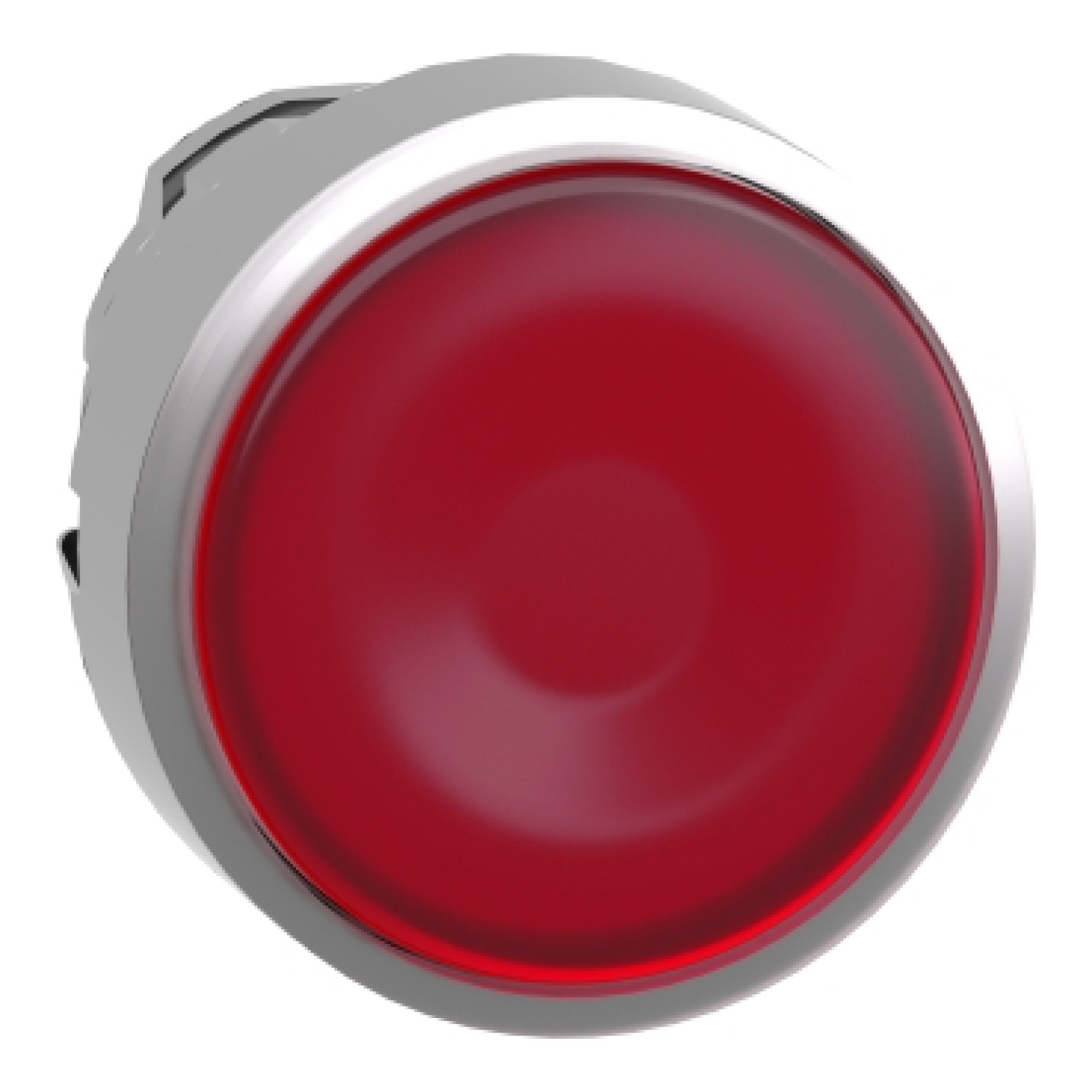 Schneider ZB4BW343 Electric Head for illuminated push button Harmony XB4 metal red flush 22mm universal LED spring return plan lens