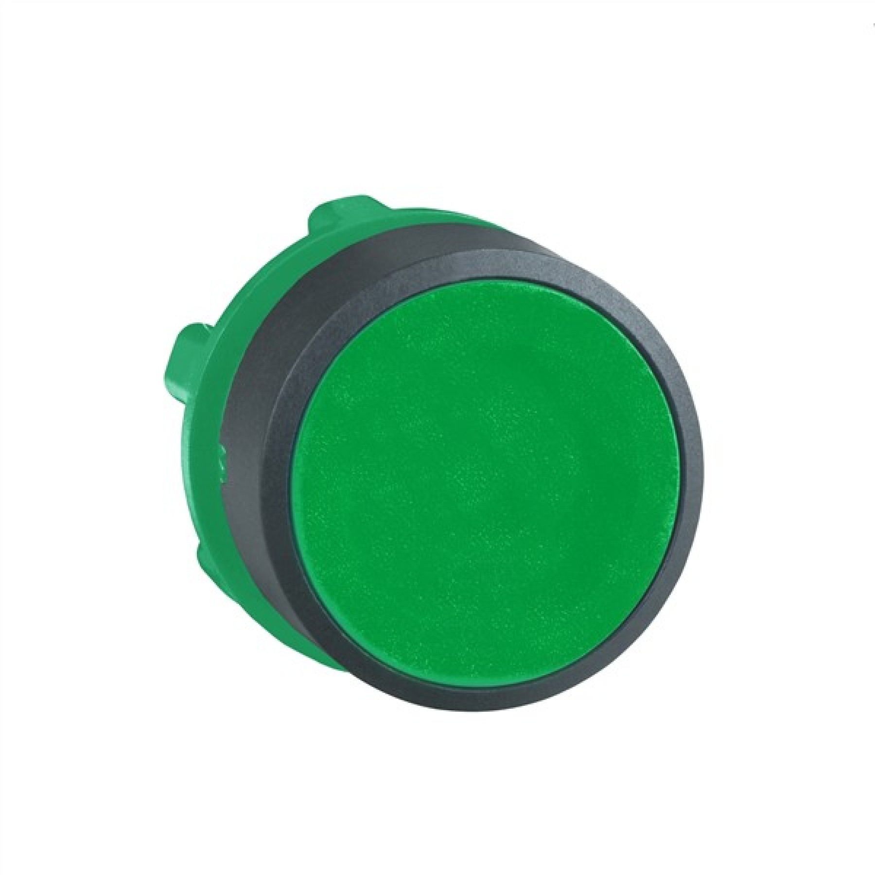 Schneider ZB5AA3 Electric Head for non illuminated push button Harmony XB5 plastic flush green 22mm spring return unmarked