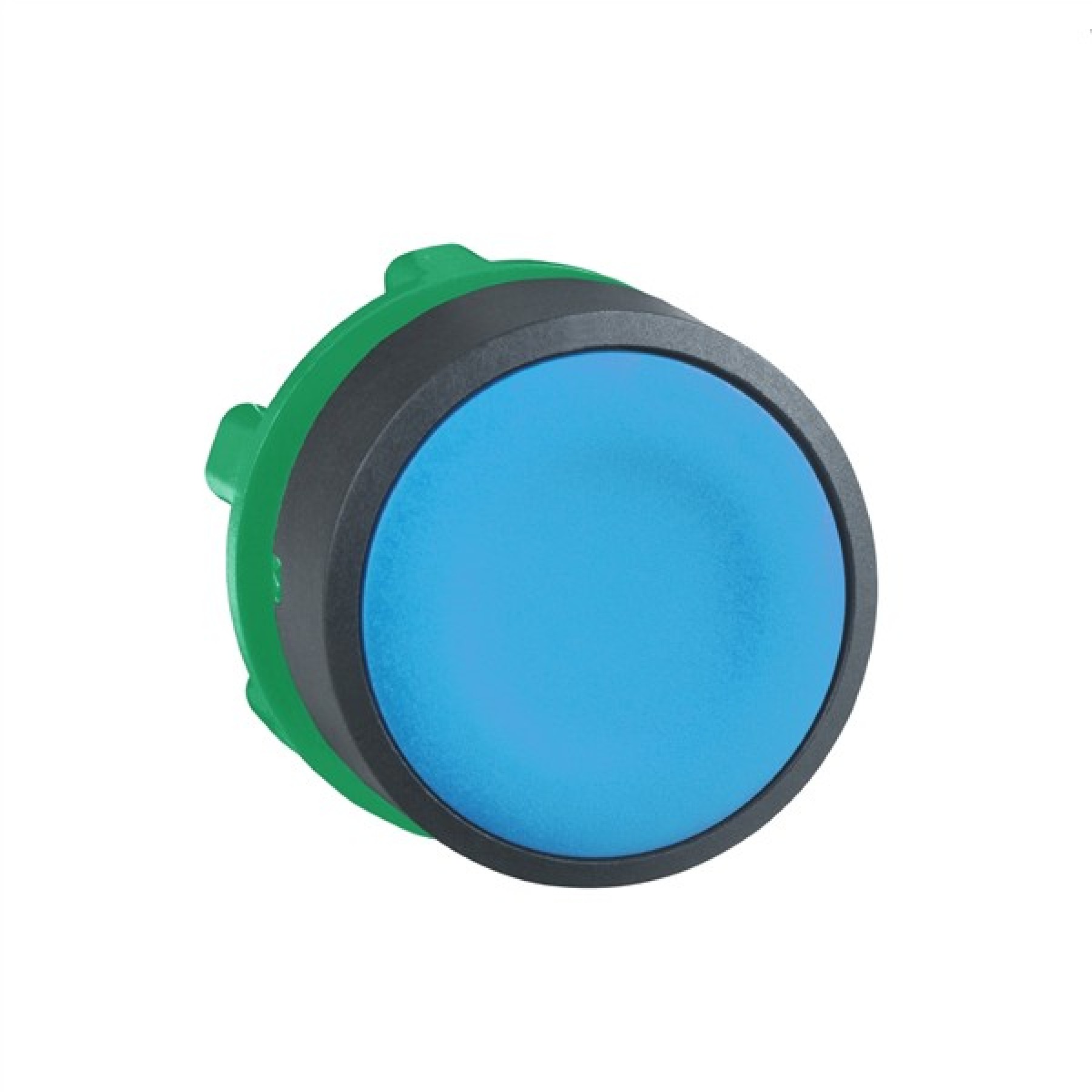 Schneider ZB5AA6 Electric Head for non illuminated push button Harmony XB5 plastic flush blue 22mm spring return unmarked