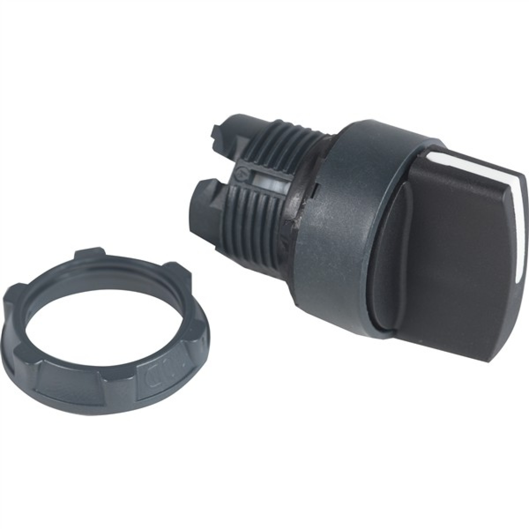Schneider ZB5AD2 Electric Harmony 22mm Push Button selector switch operating head 2 position maintained black unmarked