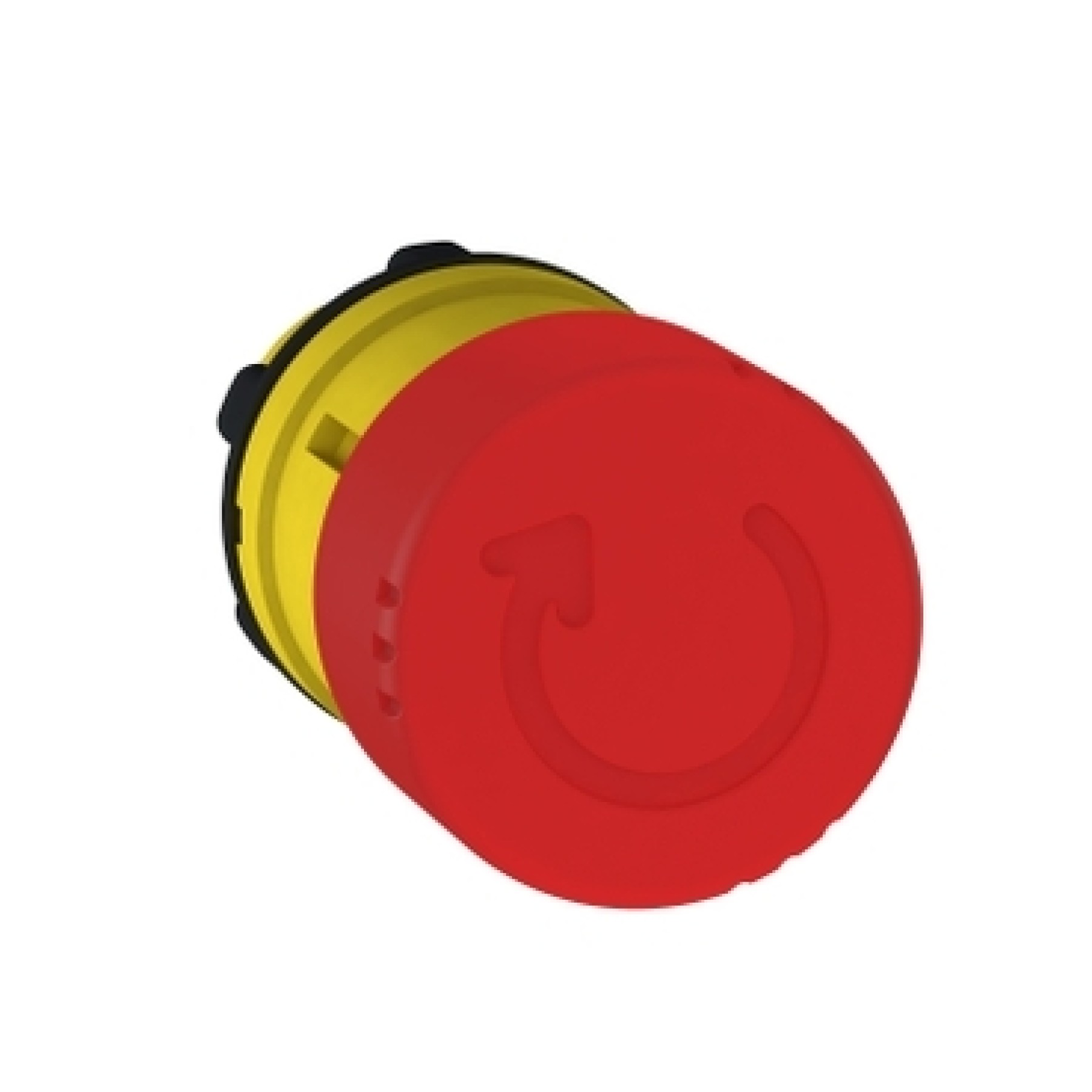 Schneider ZB5AS834 Electric red ?30 Emergency stop switching off head 22mm trigger and latching turn release