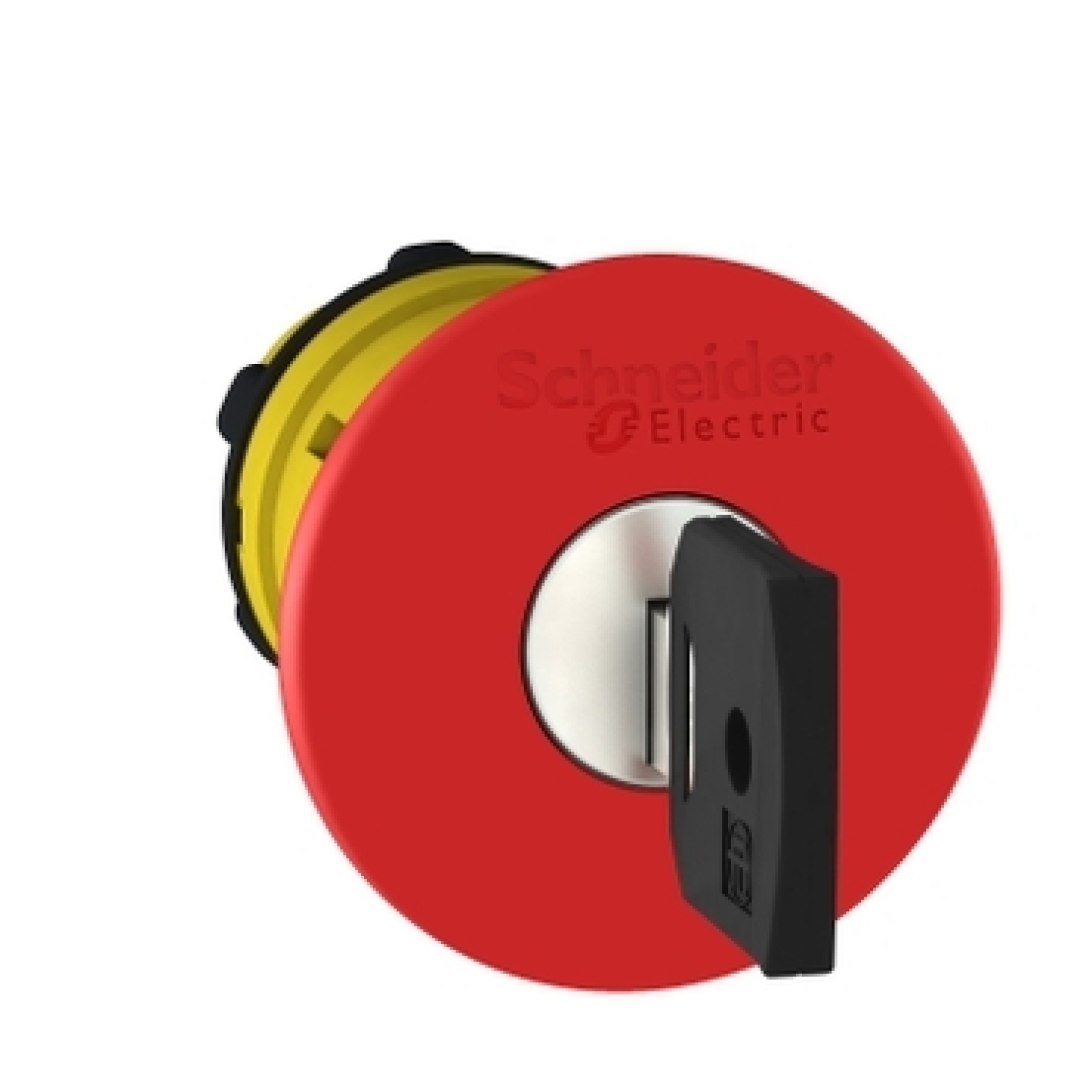 Schneider ZB5AS944 Electric Emergency stop head switching off plastic red 40mm mushroom 22mm trigger latching key release