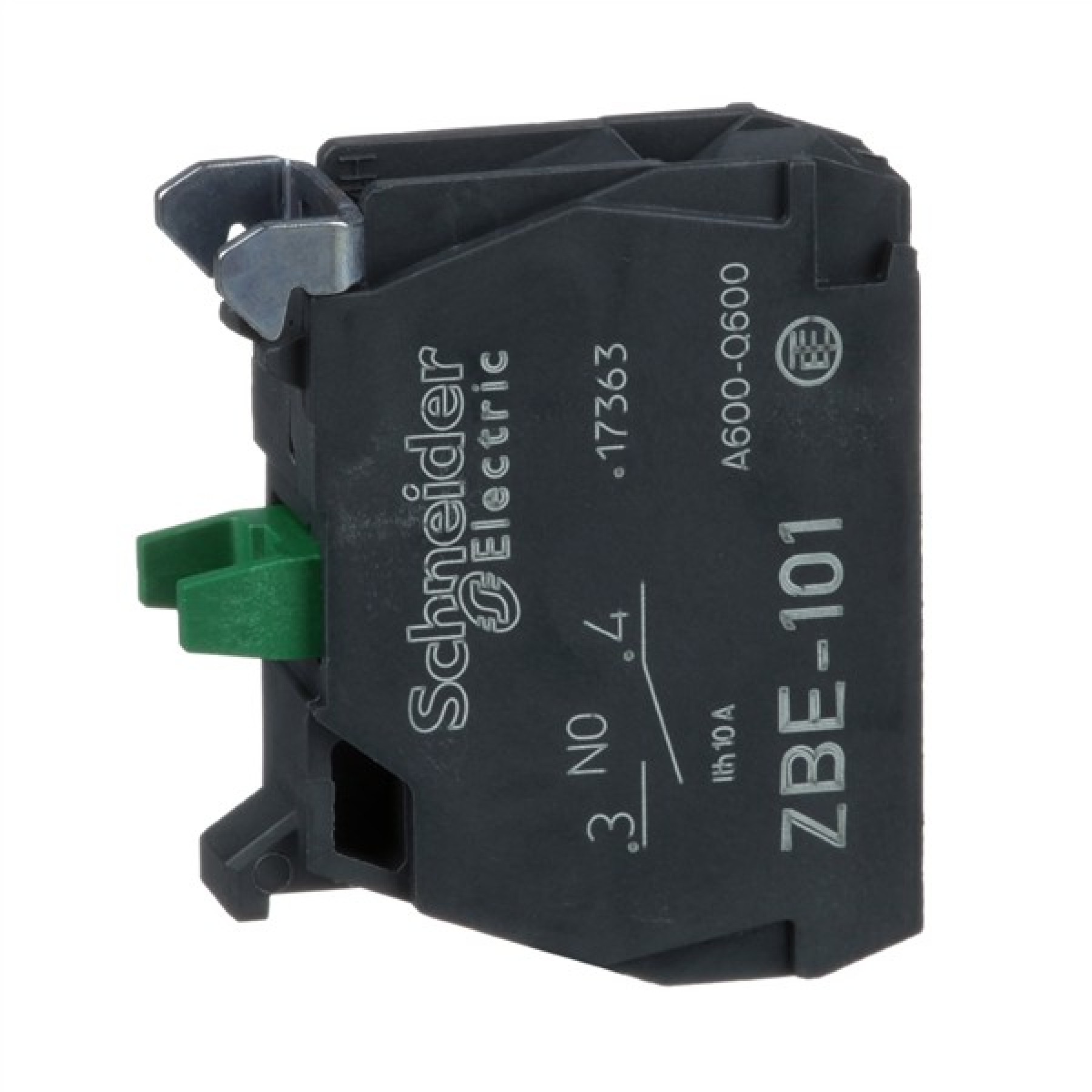Schneider ZBE101 Electric Harmony 22mm pushbutton zb4 zb5 Single contact block silver alloy screw clamp terminal 1NO