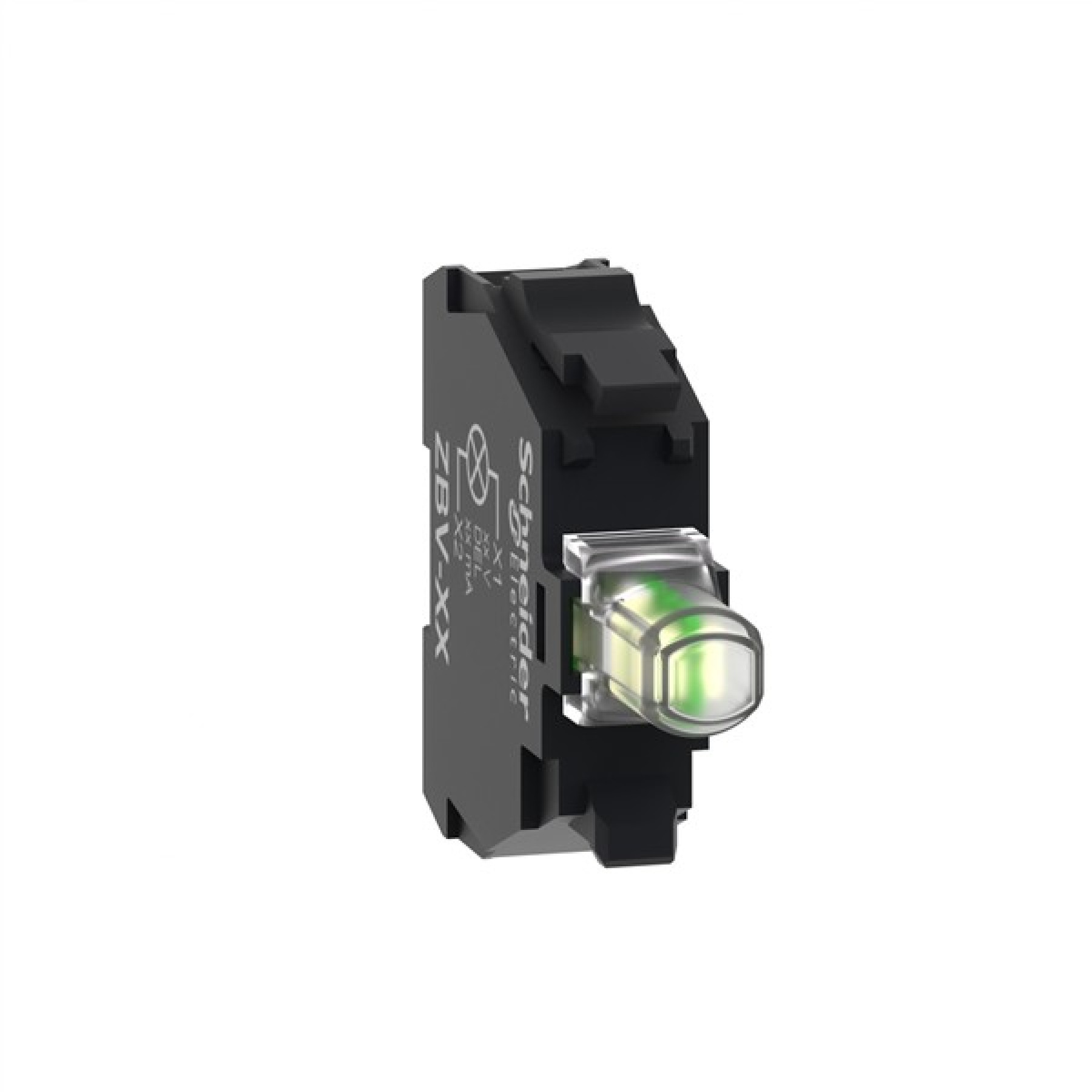 Schneider ZBVG1 Electric Light block Harmony XB4 Harmony XB5 for head 22mm universal LED screw clamp terminals 110...120VAC