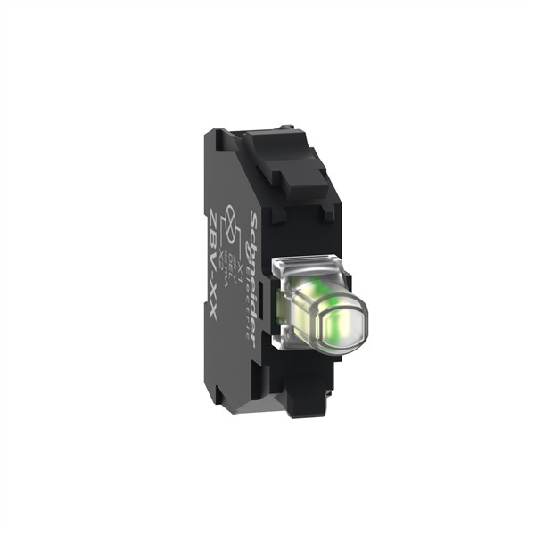 Schneider ZBVM1 Electric Light block Harmony XB4 Harmony XB5 for head 22mm universal LED screw clamp terminals 230...240VAC