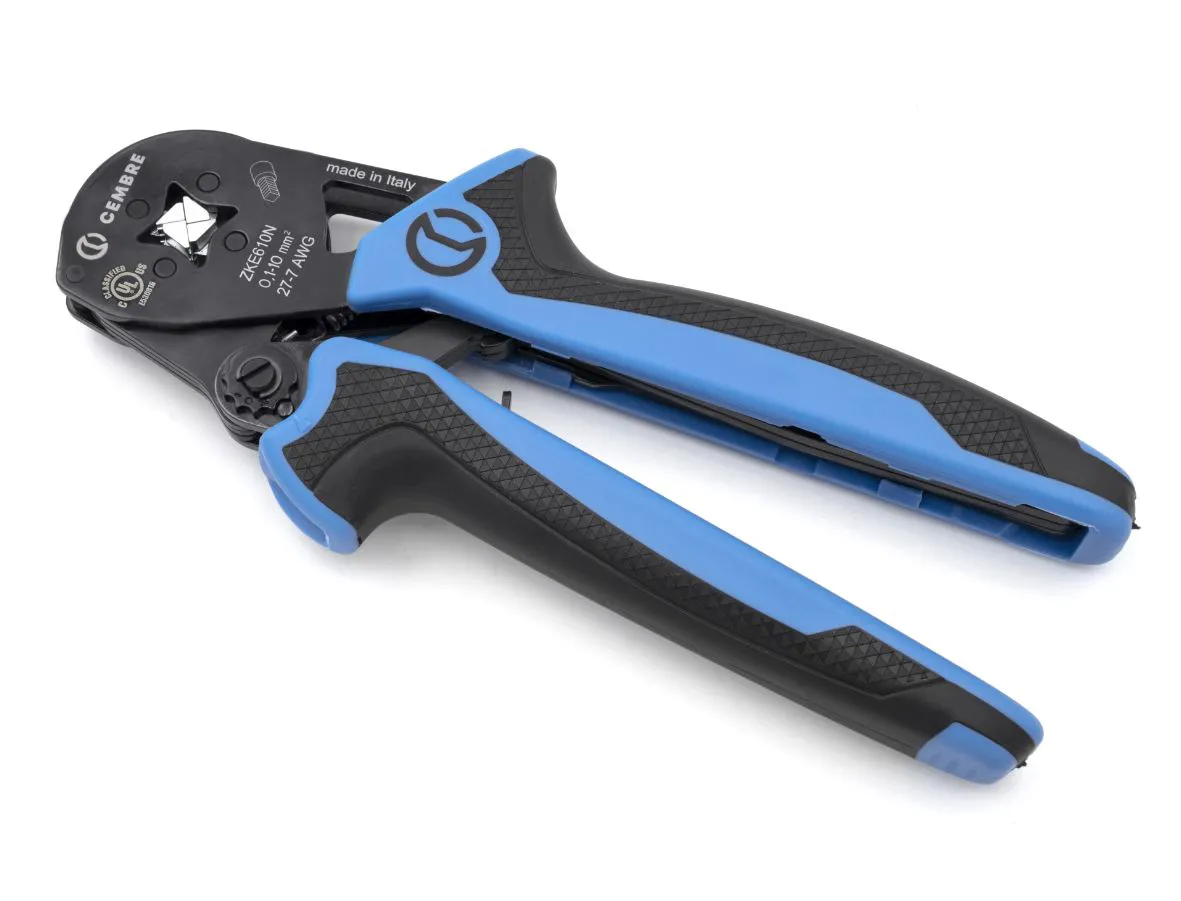 Cembre ZKE610N MECHANICAL CRIMPING TOOL SERIES ZKE LATERAL INSERTION FOR END SLEEVES FROM 0 1 TO 10 MMQ