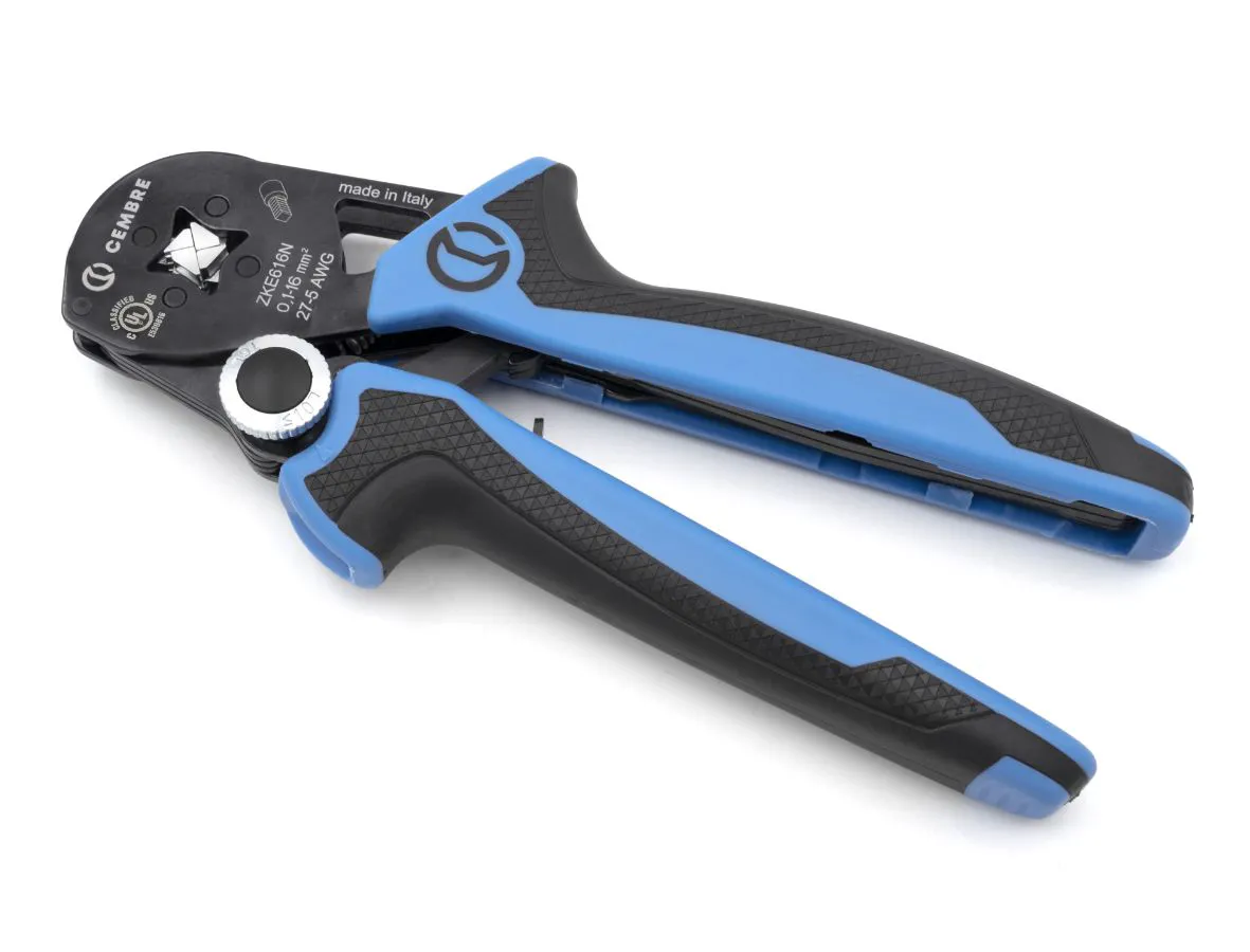 Cembre ZKE616N MECHANICAL CRIMPING TOOL SERIES ZKE LATERAL INSERTION FOR END SLEEVES FROM 0 1 TO 16 MMQ