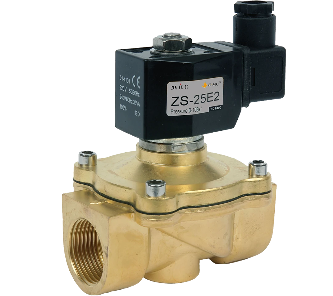 Albion ZS25E7 Normally Closed 0-7 Bar Solenoid Valve Nbr Seal 24Vac Coil 25mm