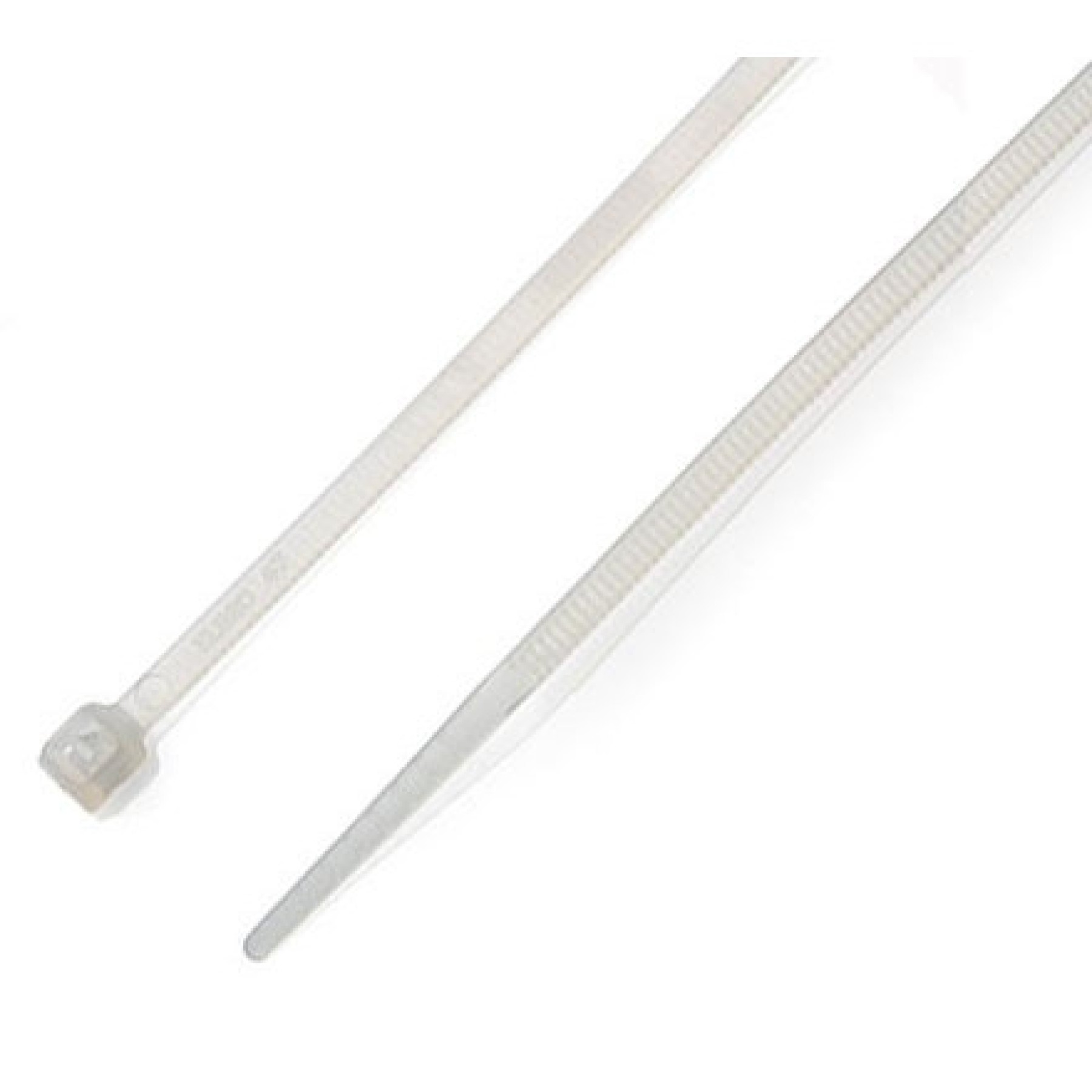 Partex HFC200L NATURAL Natural Non-Releasable Nylon Cable Tie 200mm x 2.5mm