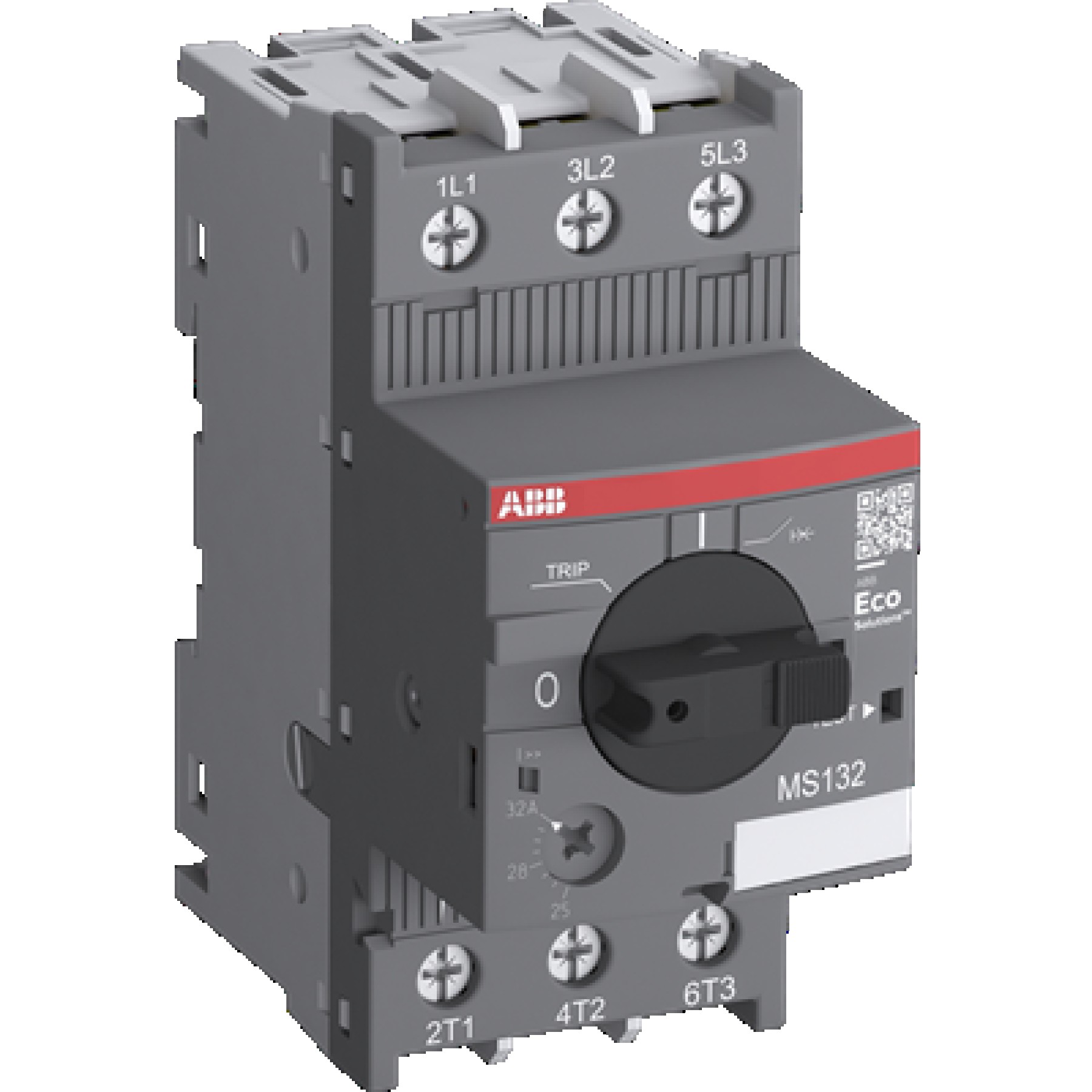 ABB MS132-0.4 Manual Motor Starter / Motor Circuit Breaker 0.25-0.40 A