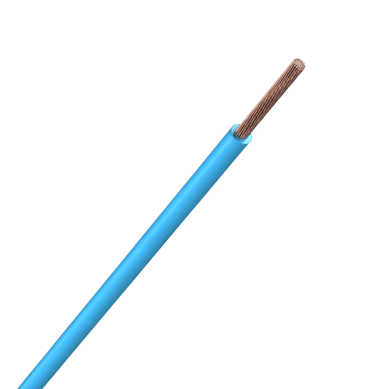 UKE TR0.75LIGHTBLUE 0.75MM Tri-Rated Cable Light Blue 100M